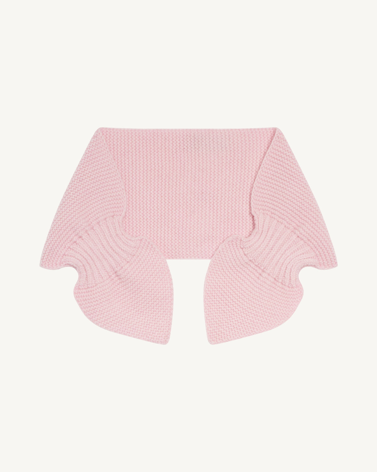 Bandeau années folles-ROSE QUARTZ-100% cachemire