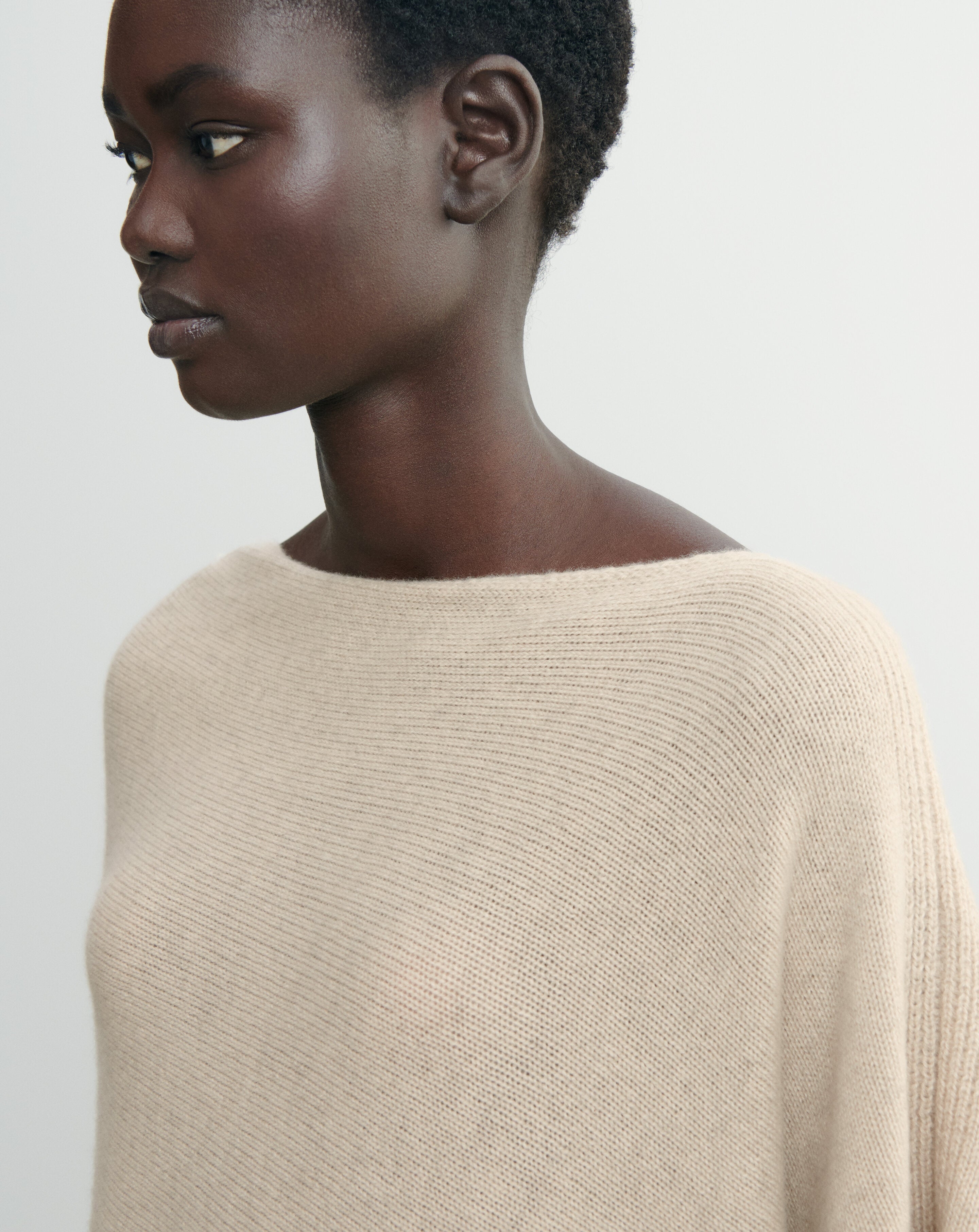 Poncho long-AVOINE-100% cachemire