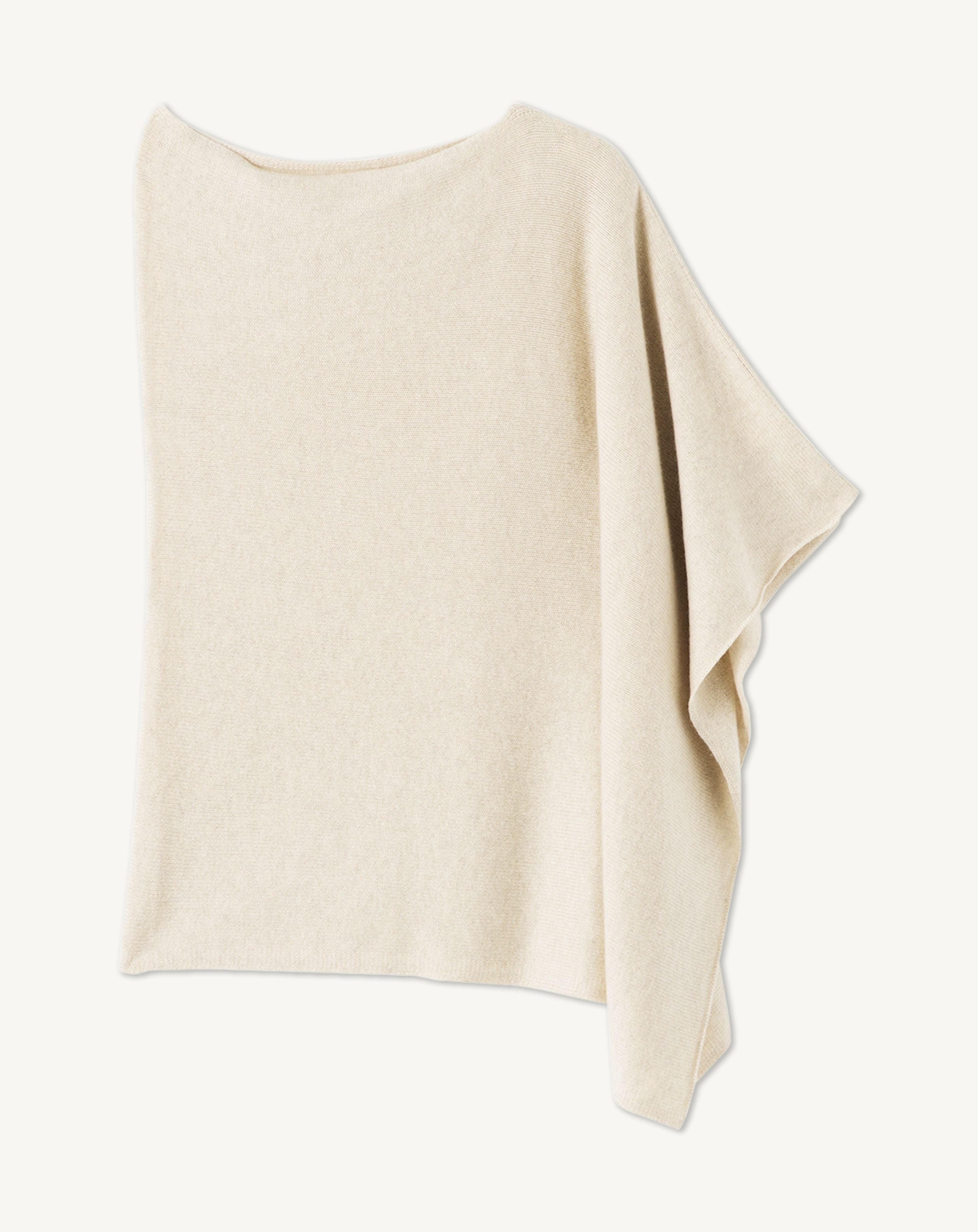 Poncho long-AVOINE-100% cachemire