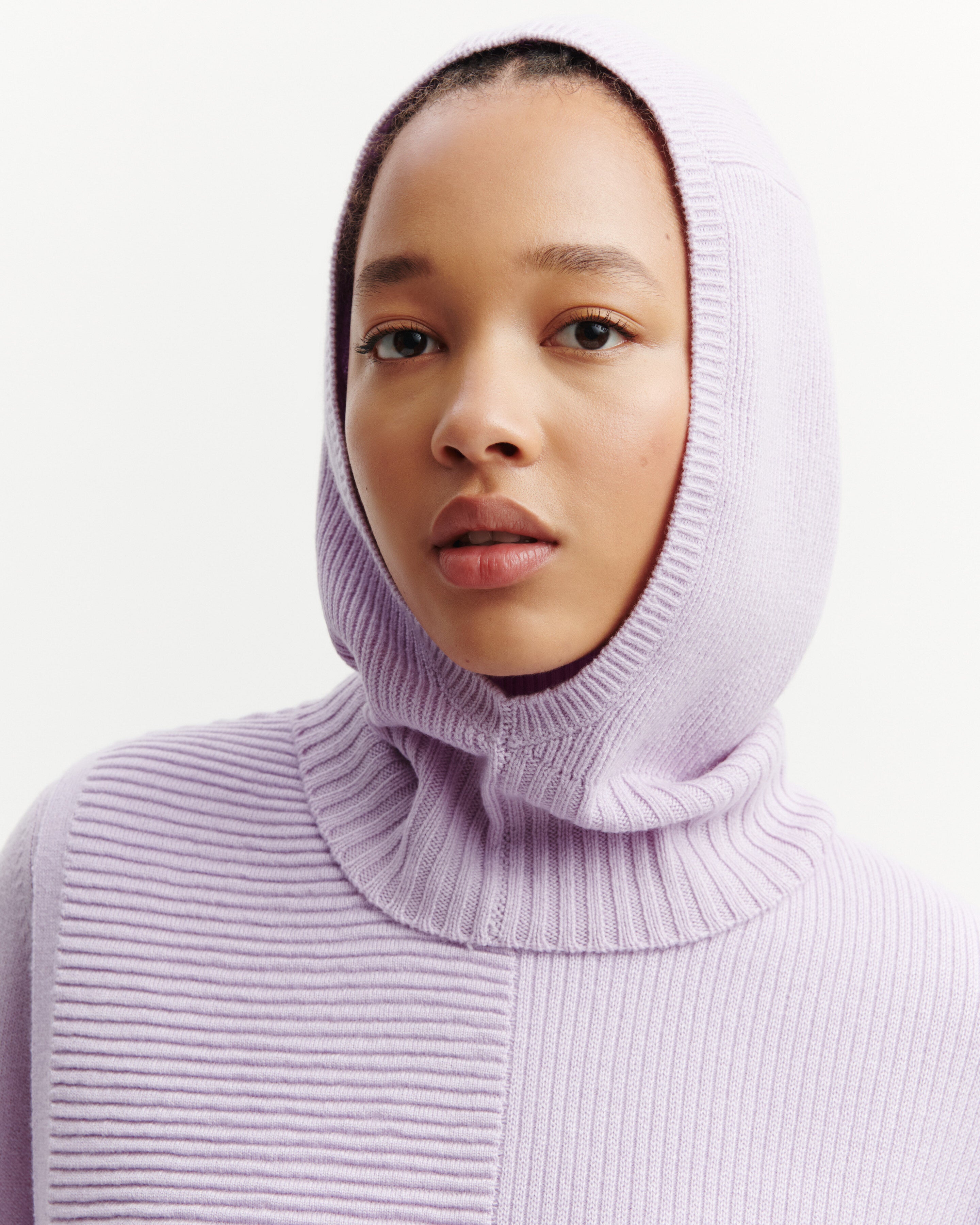 Cagoule-JACINTHE-100% cachemire