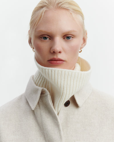 Tour de cou 12 fils-NATUREL-100% cachemire