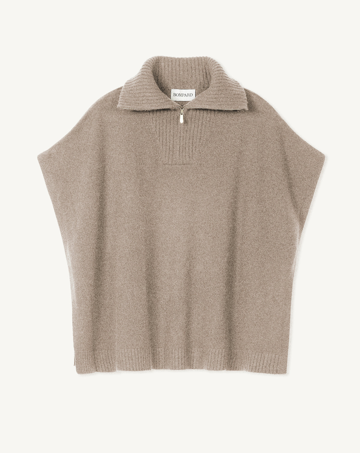 Poncho col camionneur-MILLET-100% cachemire