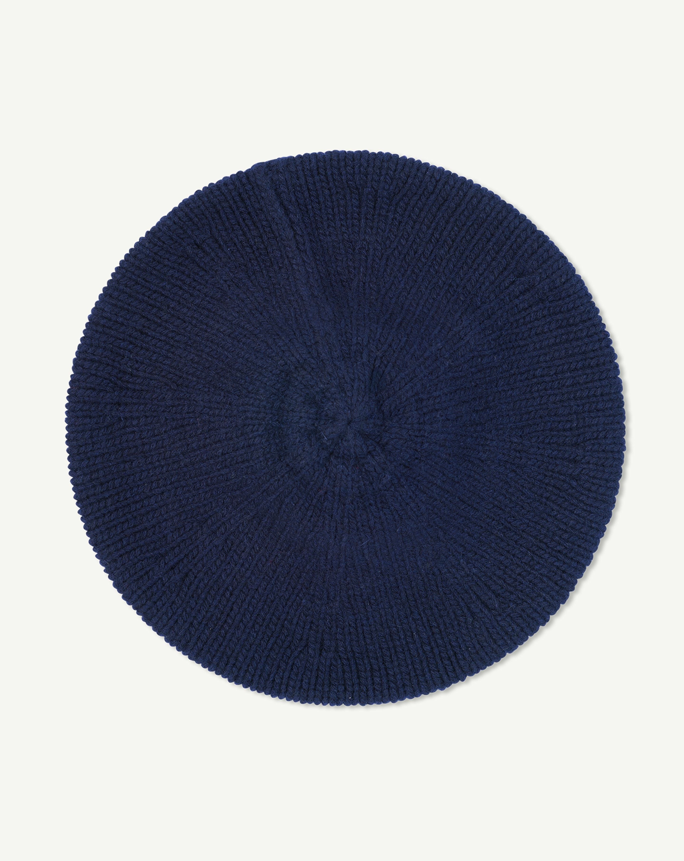 Béret-MARINE-100% cachemire