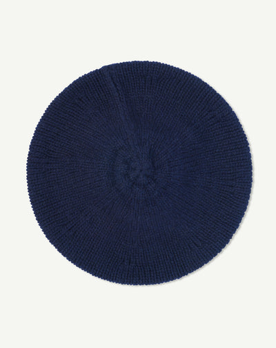 Béret-MARINE-100% cachemire