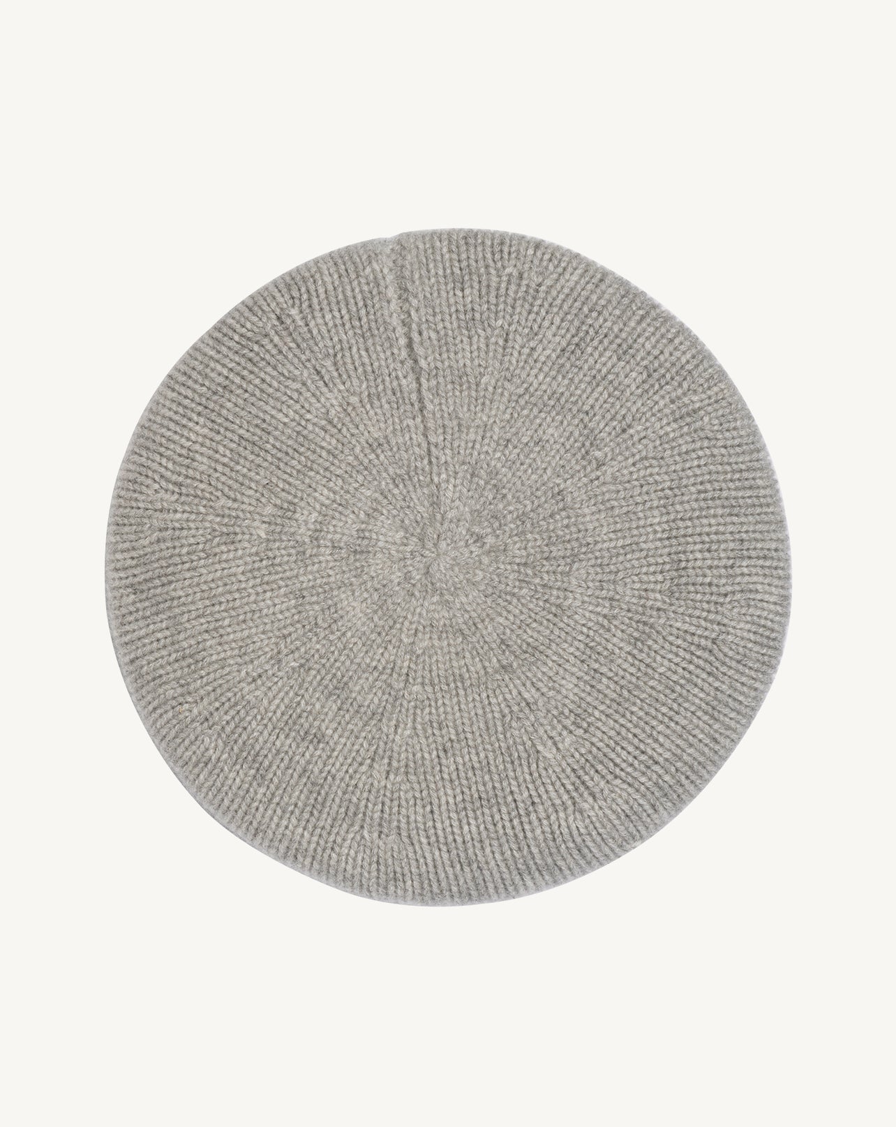 Béret-GRIS ARGENTE-100% cachemire