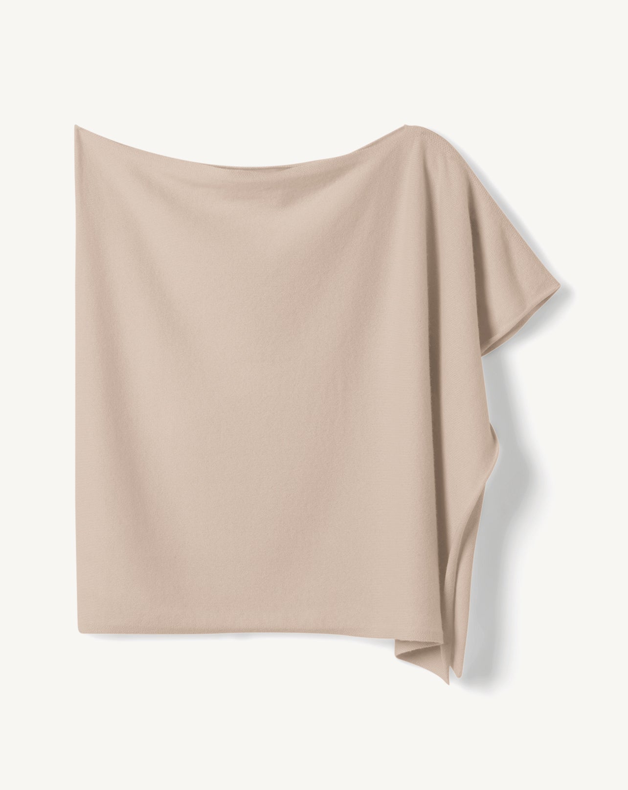 Poncho court-CAMOMILLE-100% cachemire