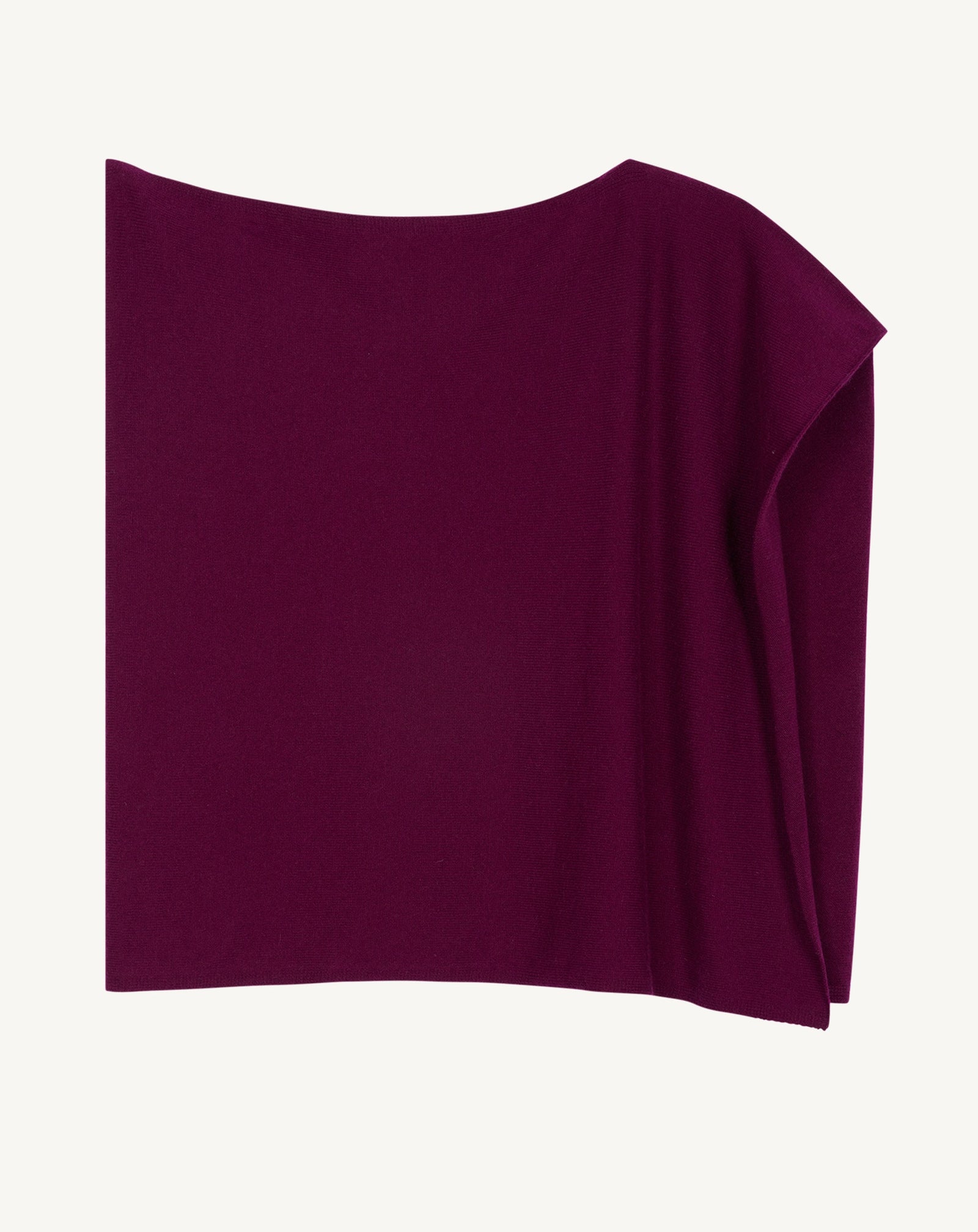 Poncho court-OXALIS-100% cachemire