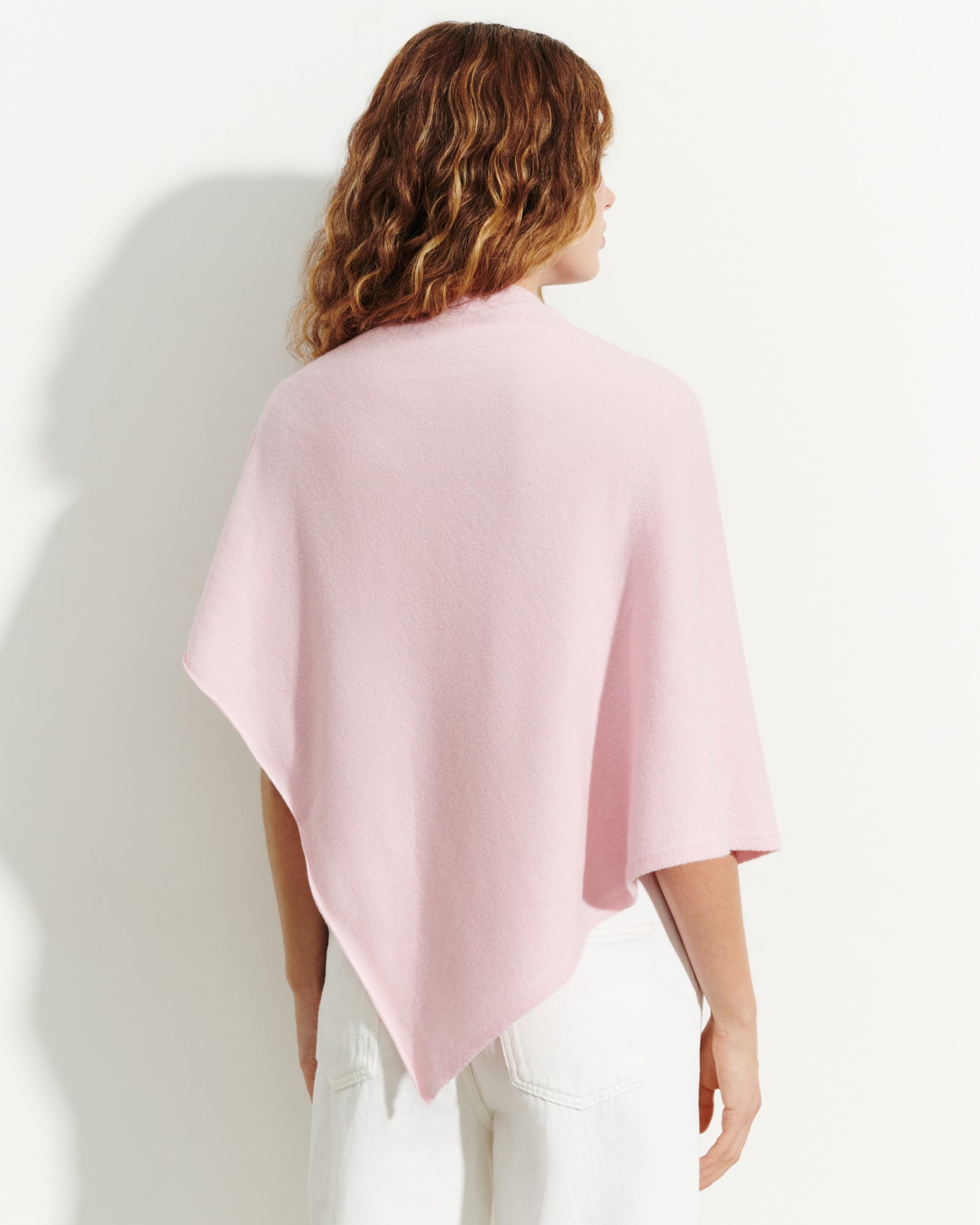 Poncho court-SAKURA-100% cachemire