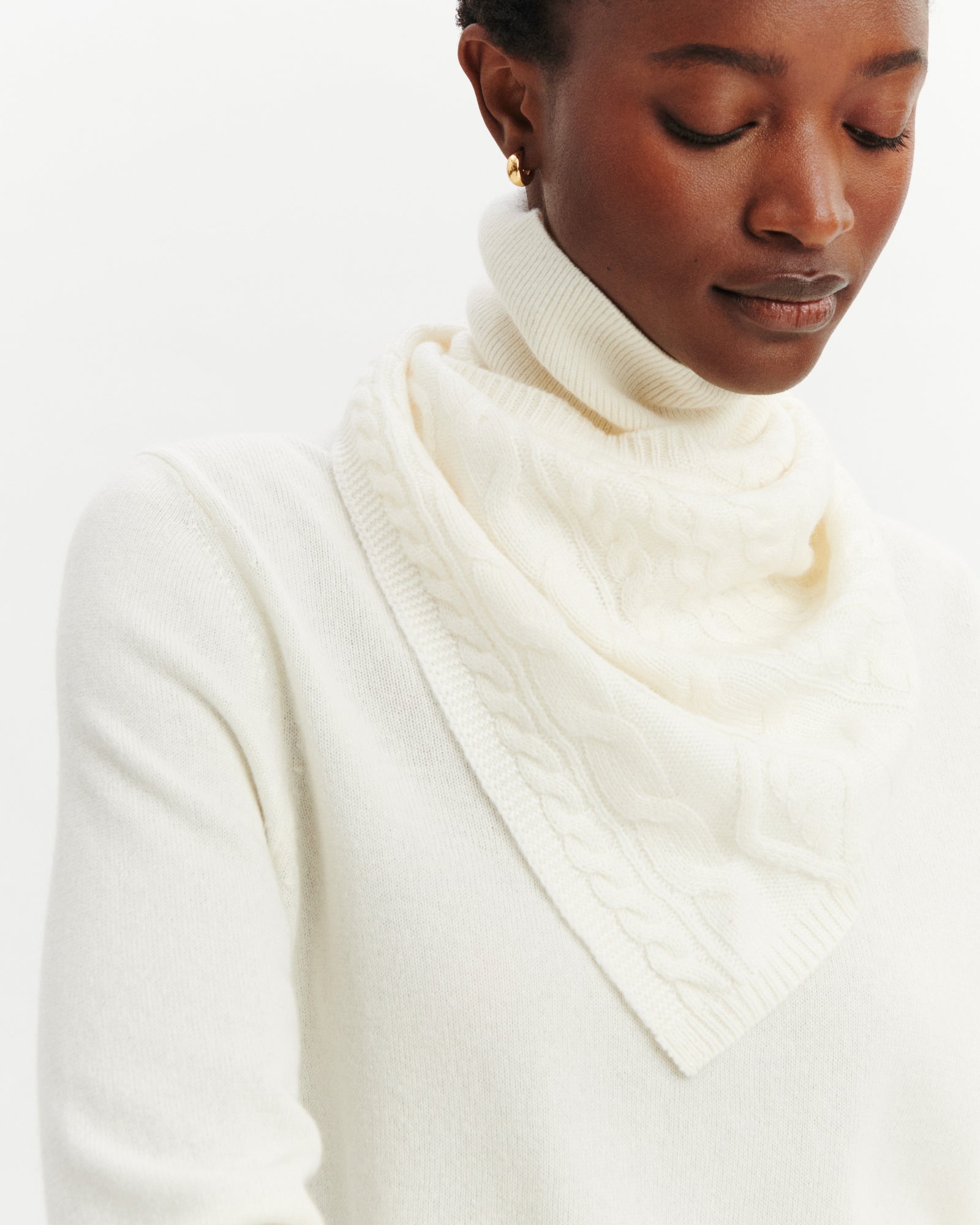 Triangle Sacha-NATUREL-100% cachemire
