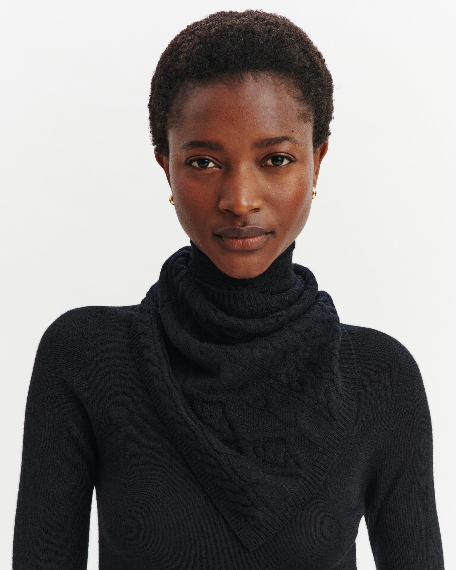 Triangle Sacha-NOIR-100% cachemire