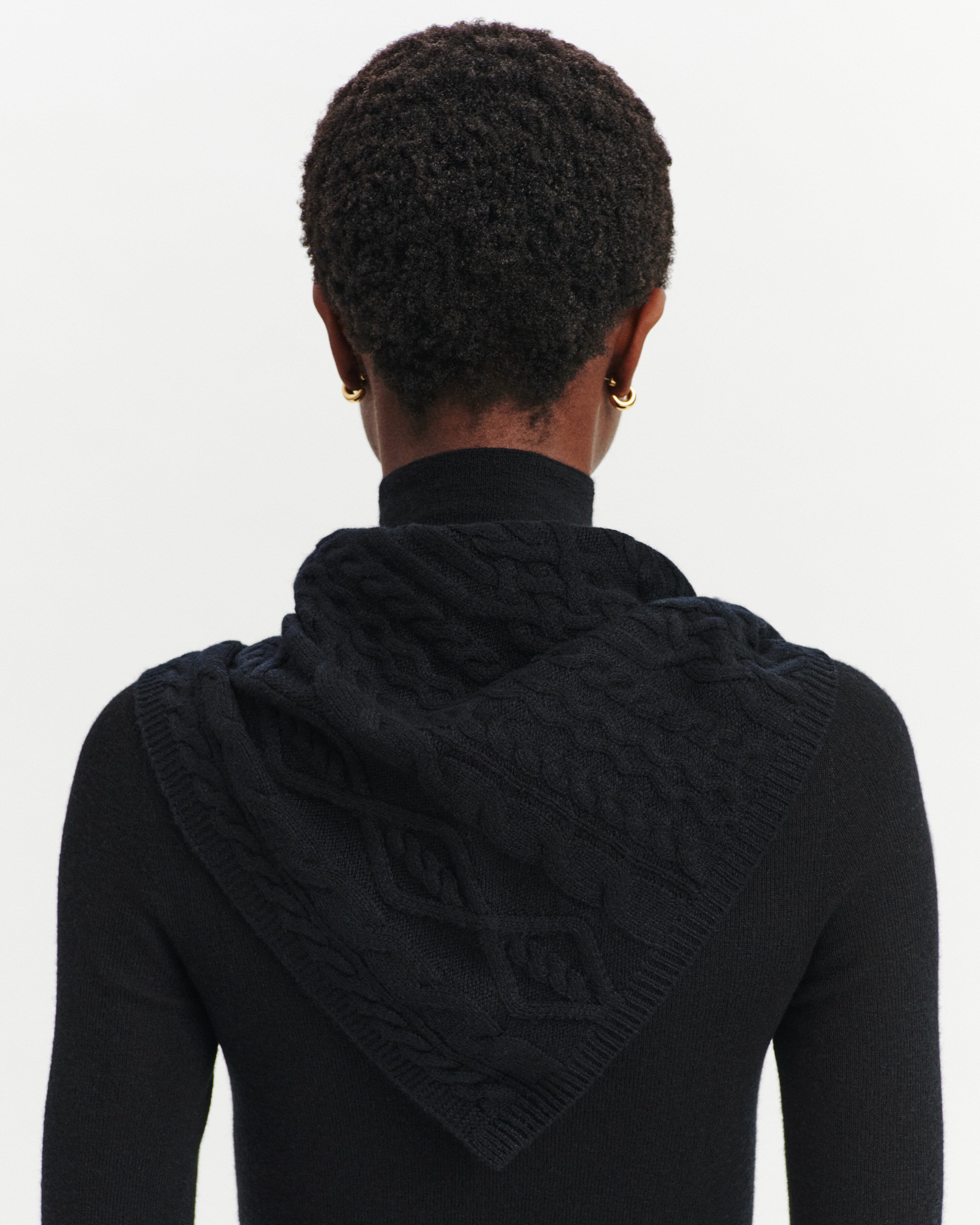Triangle Sacha-NOIR-100% cachemire