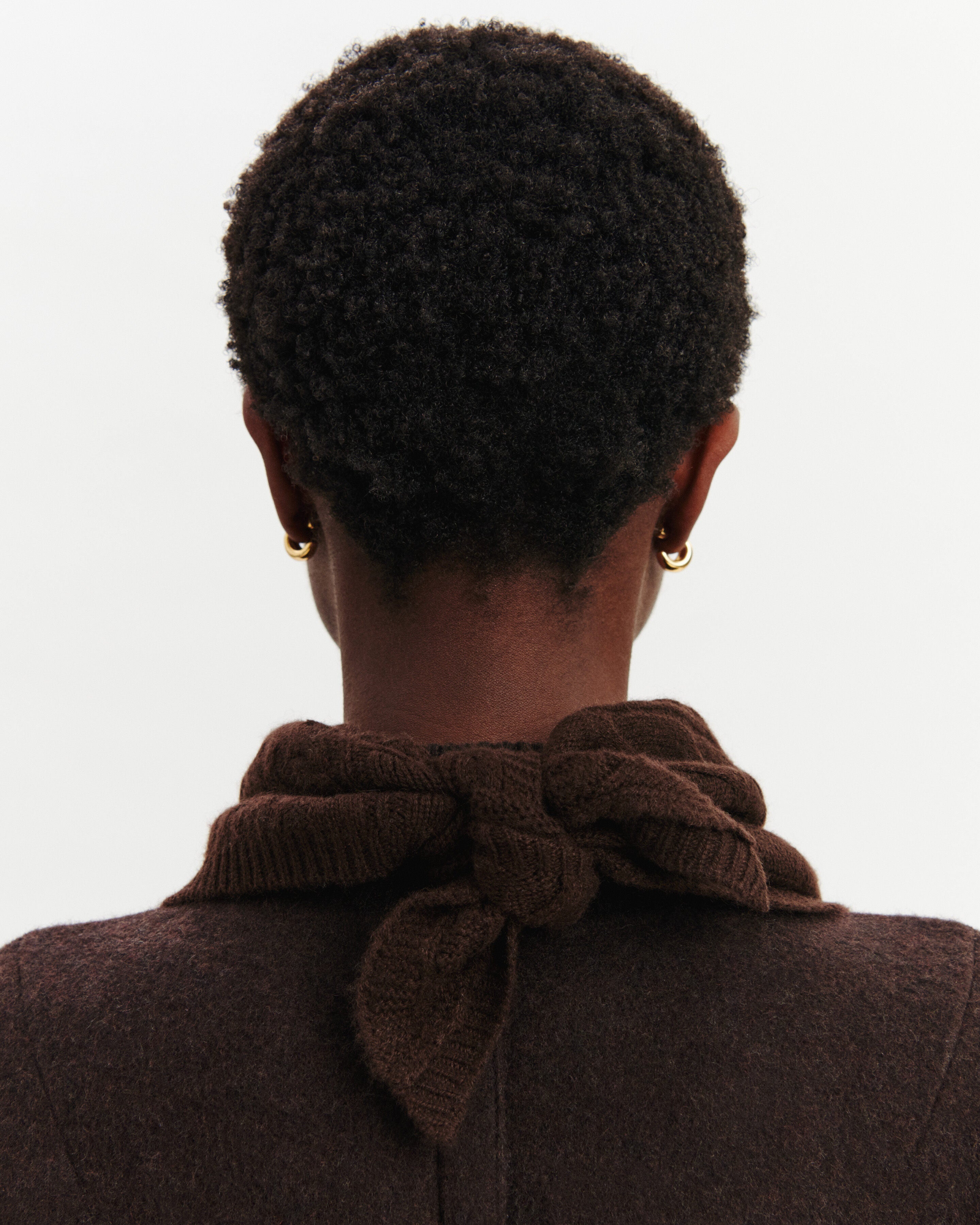 Triangle Sacha-CHOCOLAT-100% cachemire