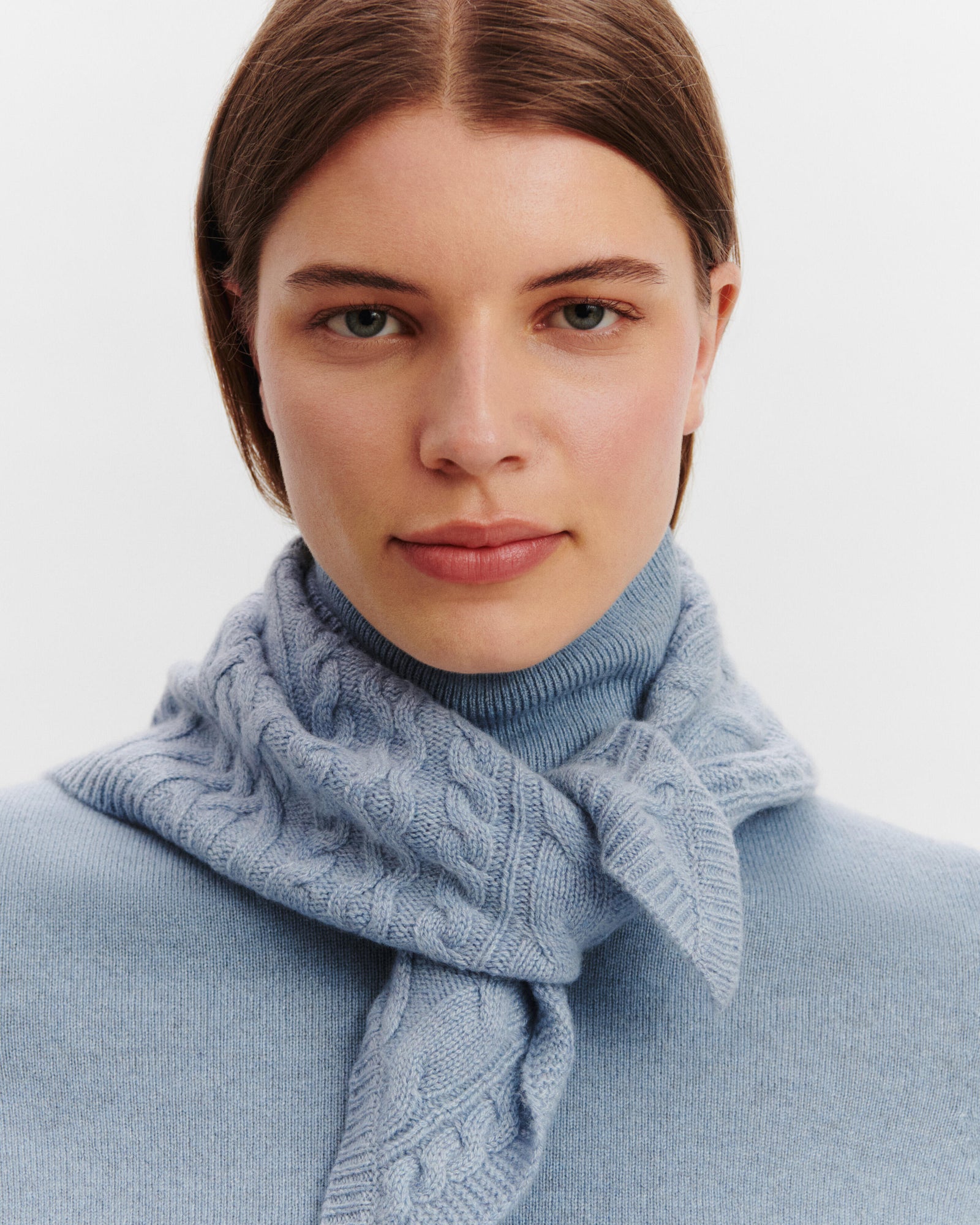 Triangle Sacha-BLEU GLACIER-100% cachemire