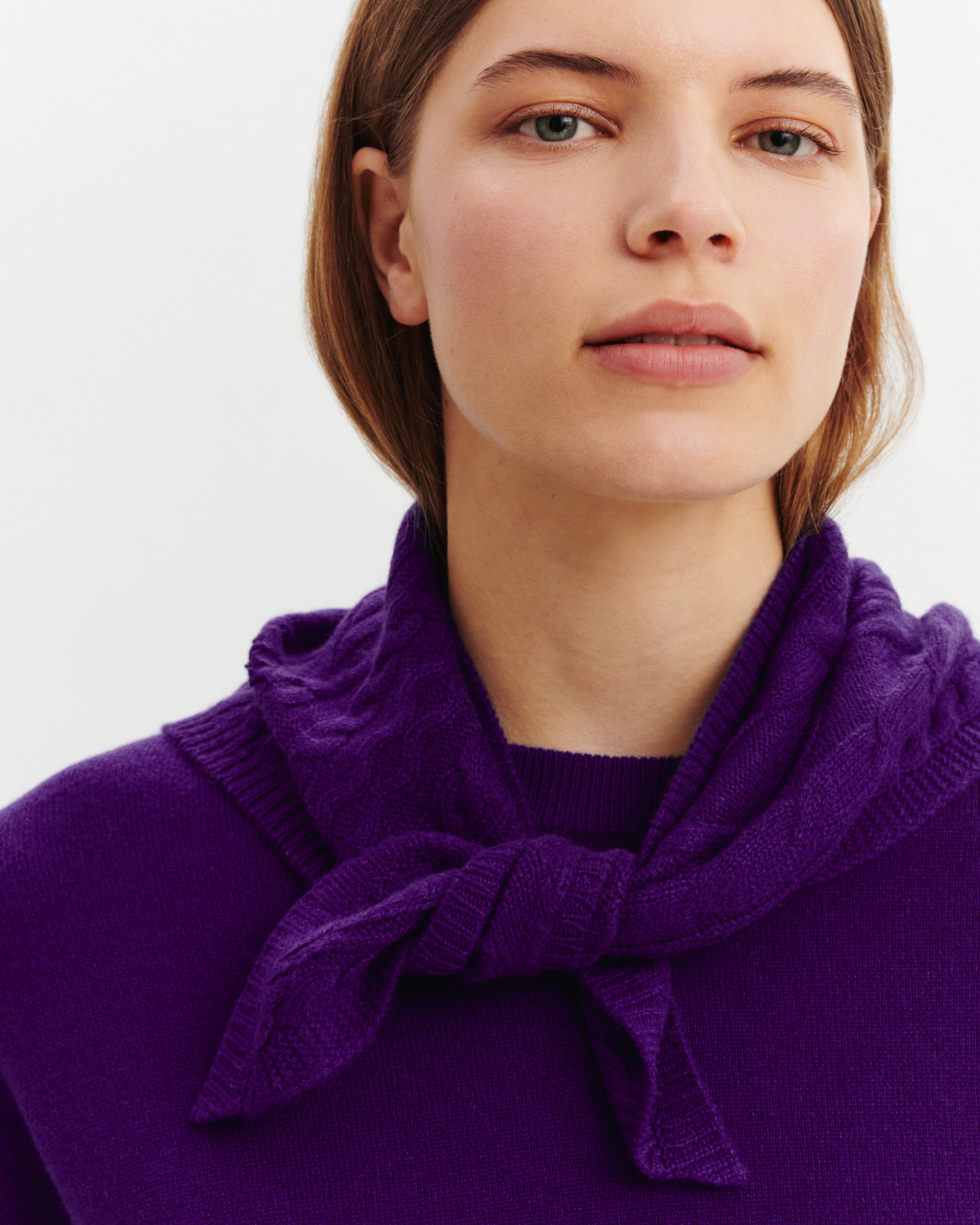Triangle Sacha-ULTRAVIOLET-100% cachemire