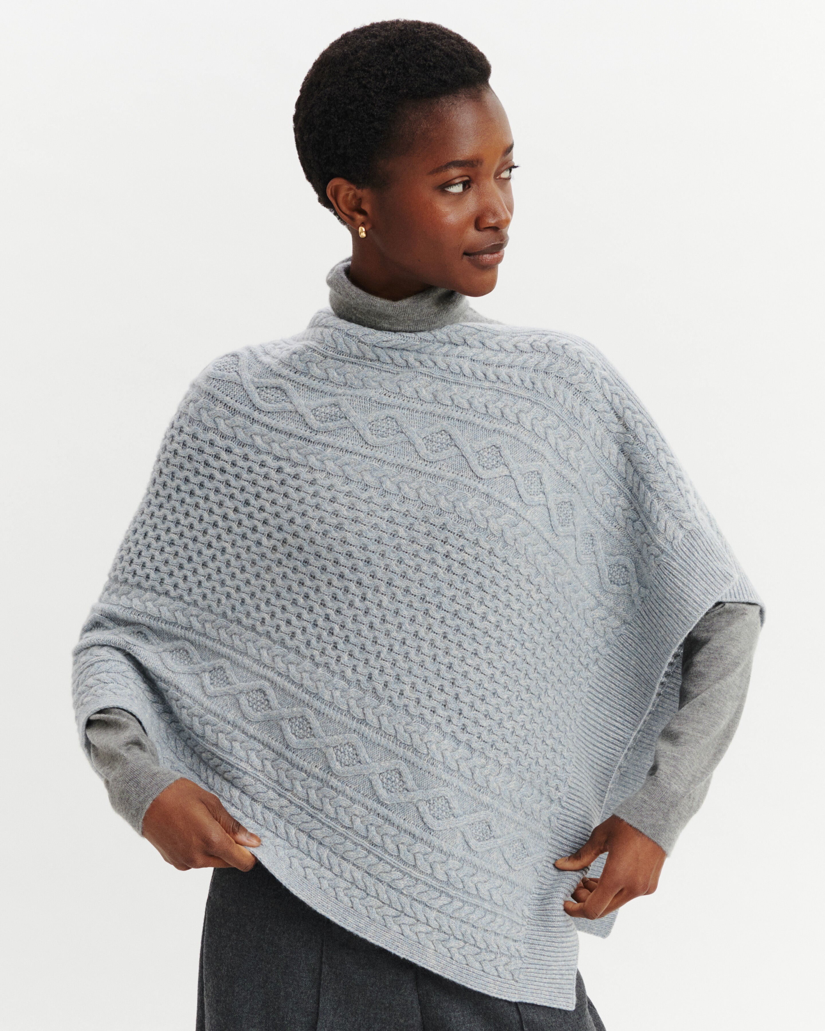 Ponchos de cachemira