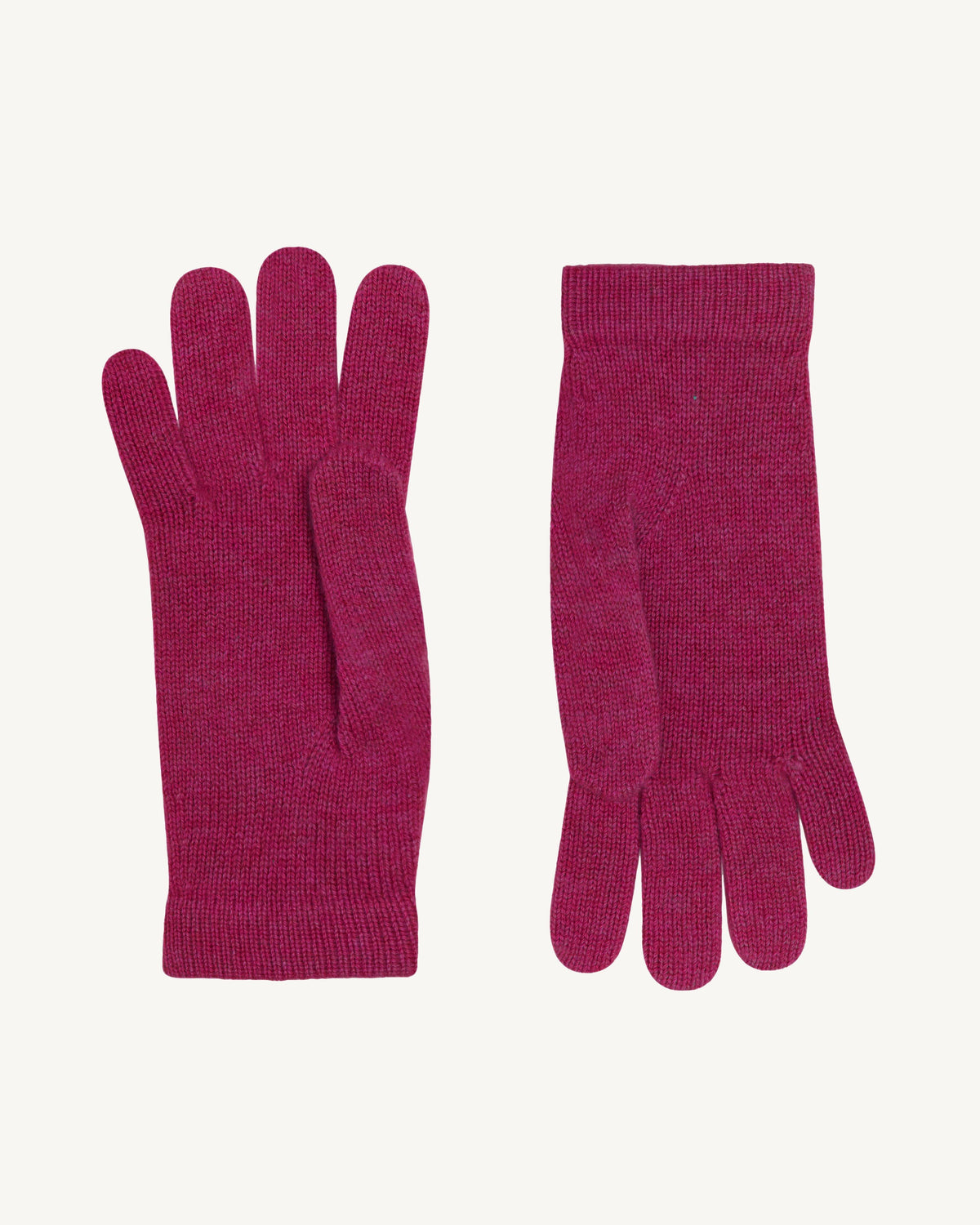 Gants femme-POURPRE-100% cachemire