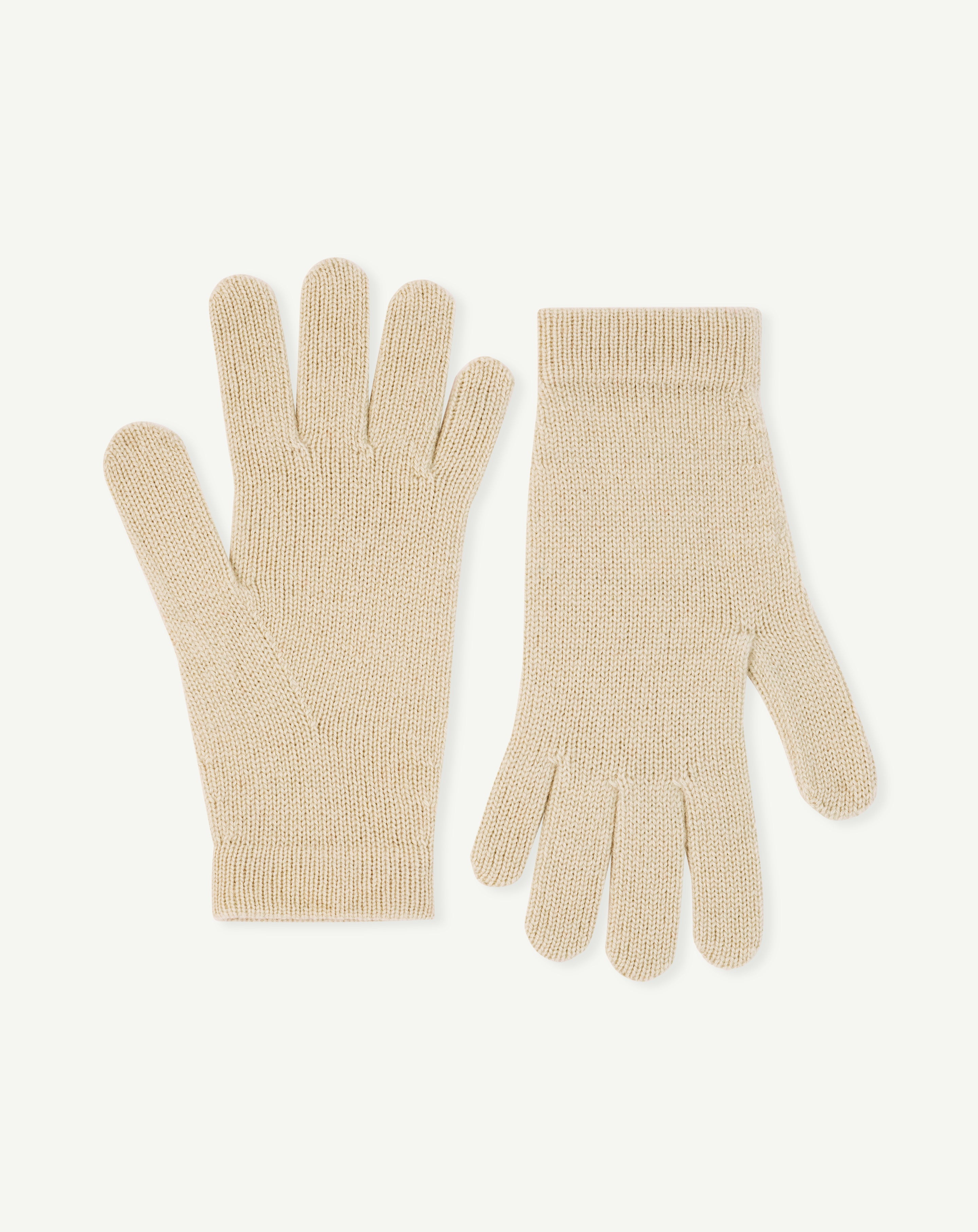 Gants femme-AVOINE-100% cachemire