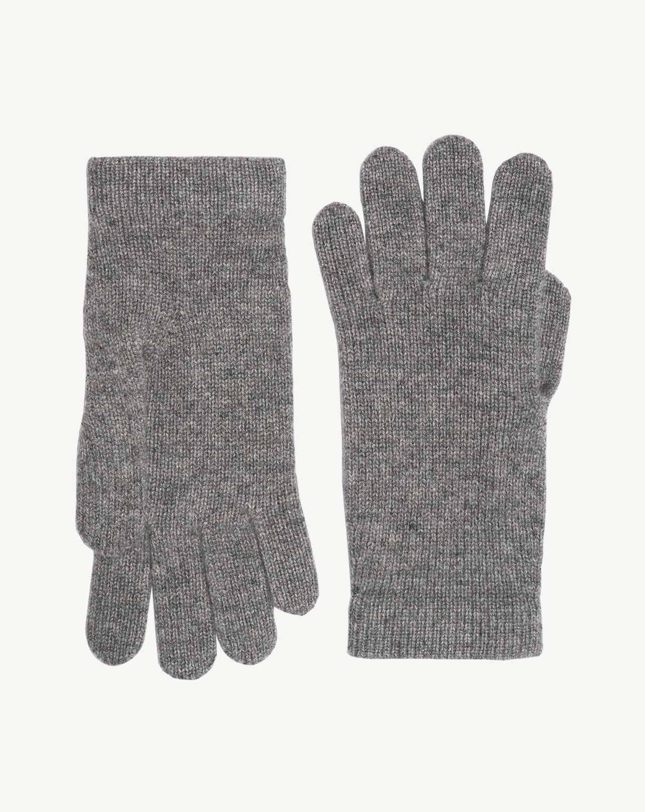 Gants femme-GRIS METEORITE-100% cachemire