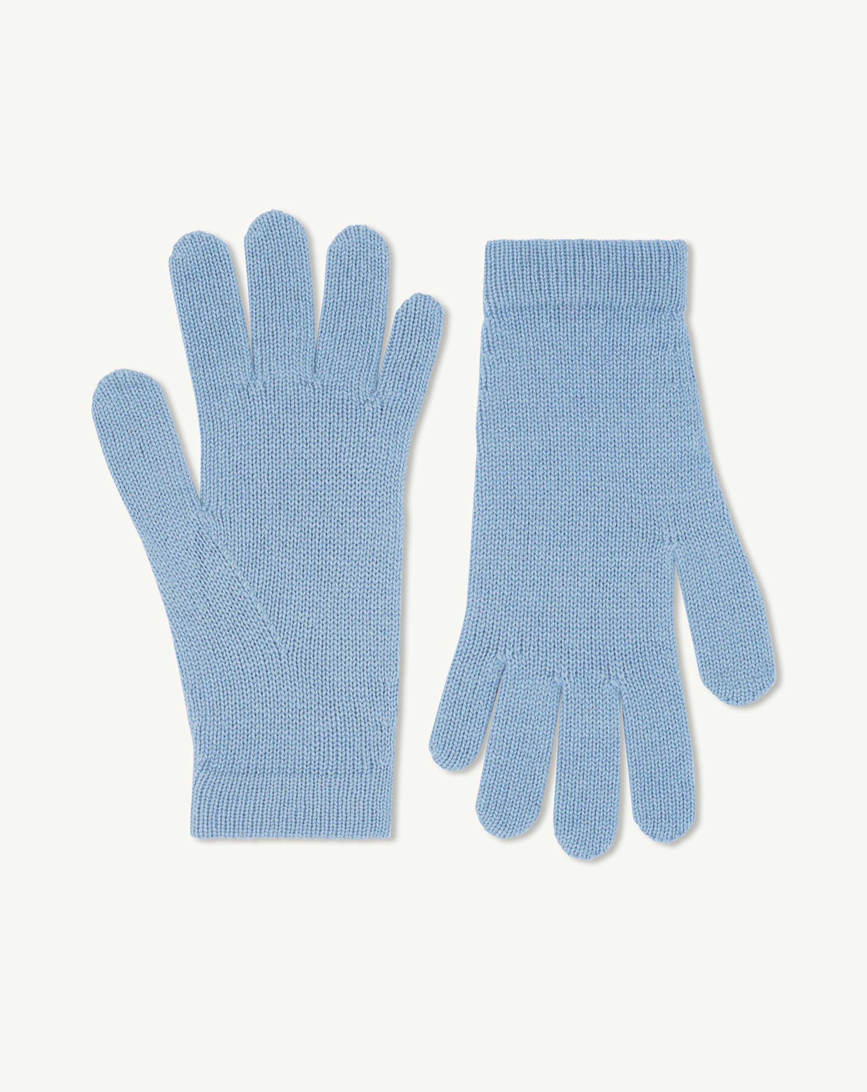 Gants femme-BLEU CONCORDE-100% cachemire