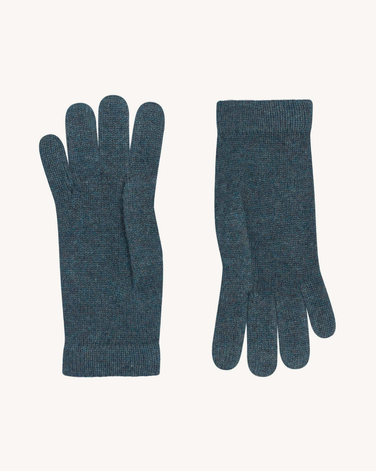 Gants femme-BLEU GRANIT-100% cachemire