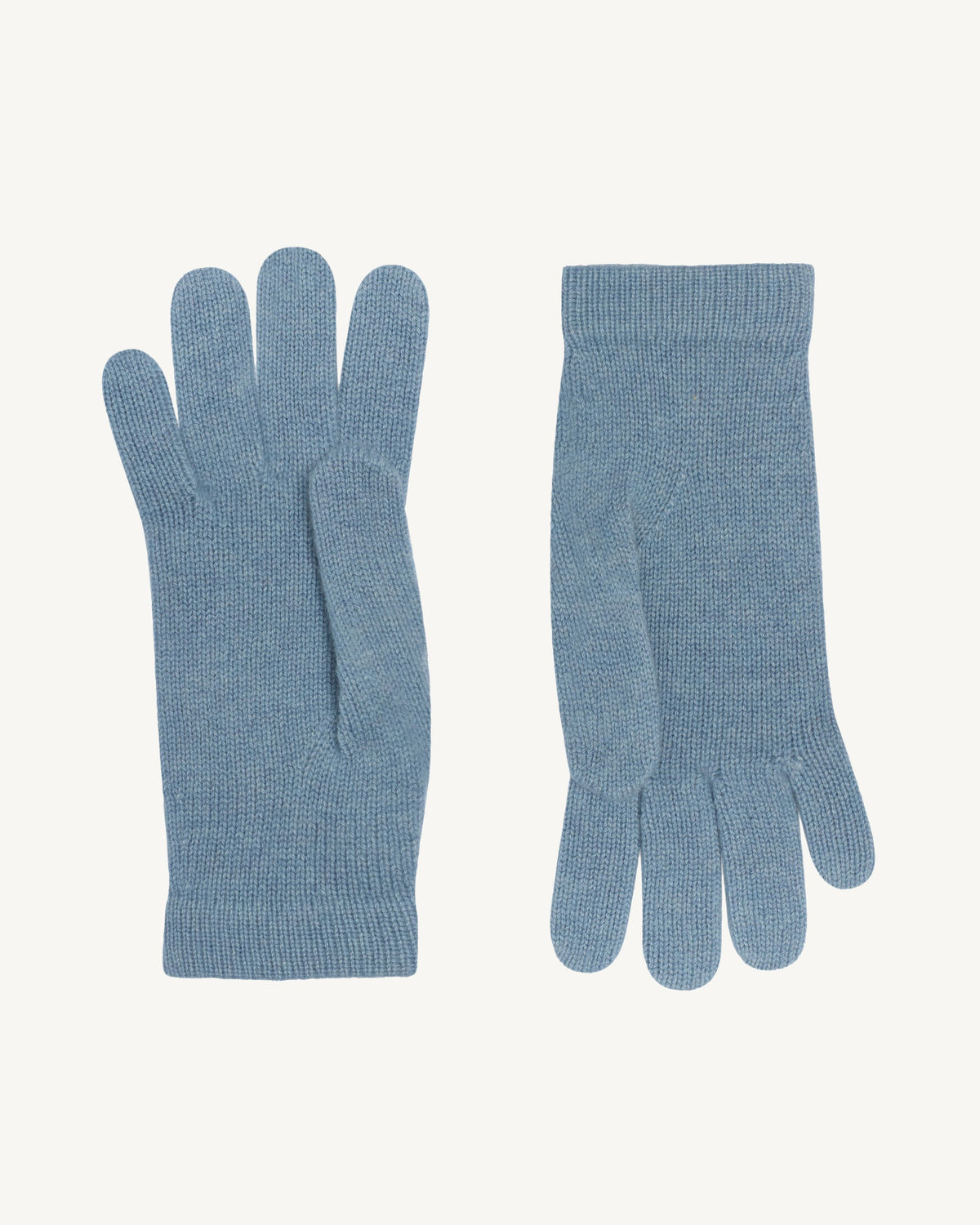 Gants femme-BLEU GLACIER-100% cachemire