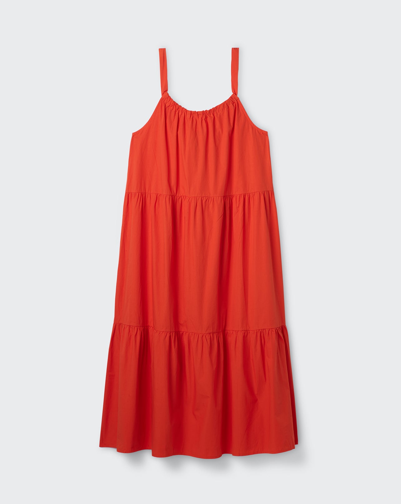 Robe oversize en popeline de coton-SOLARO-100% COTON