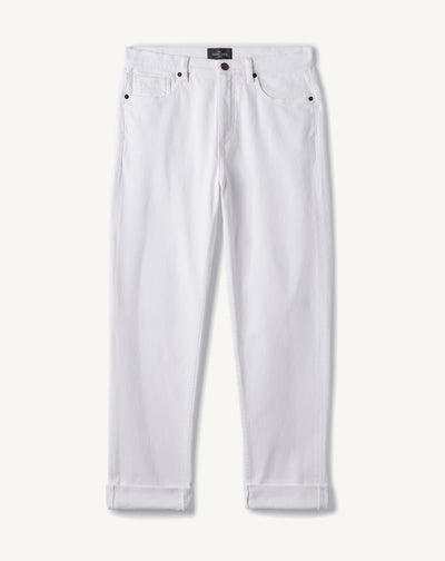 Jean denim blanc-BLANC-98% COTON 2% ELASTHANE