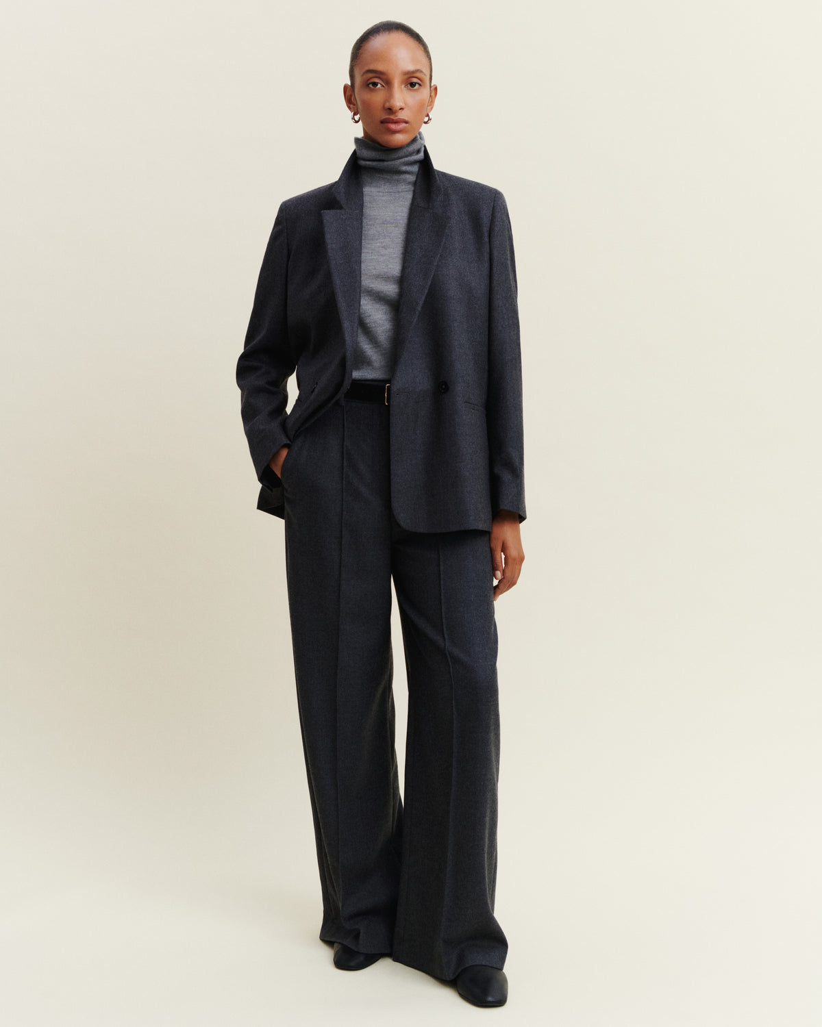 Blazer double boutonnage-ANTHRACITE-85% laine; 15% cachemire