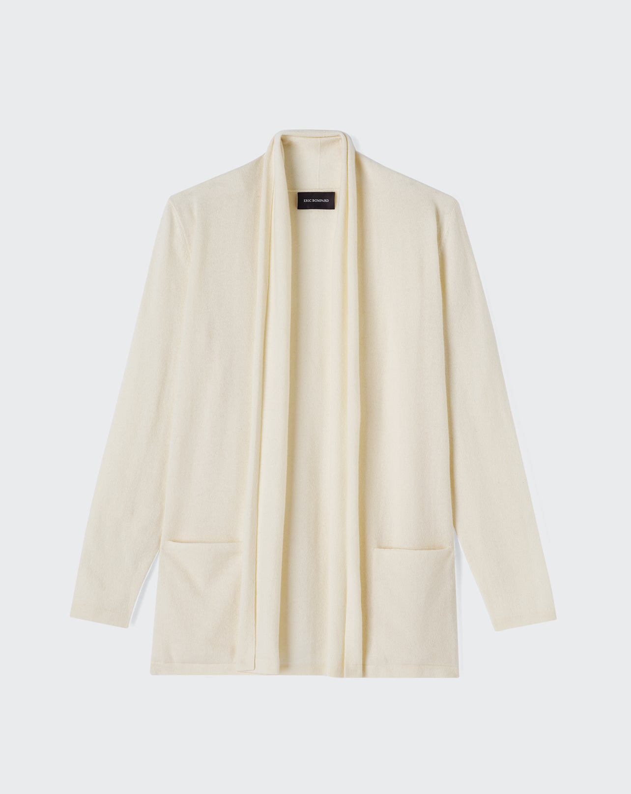 Veste cosy-NATUREL-100% CACHEMIRE