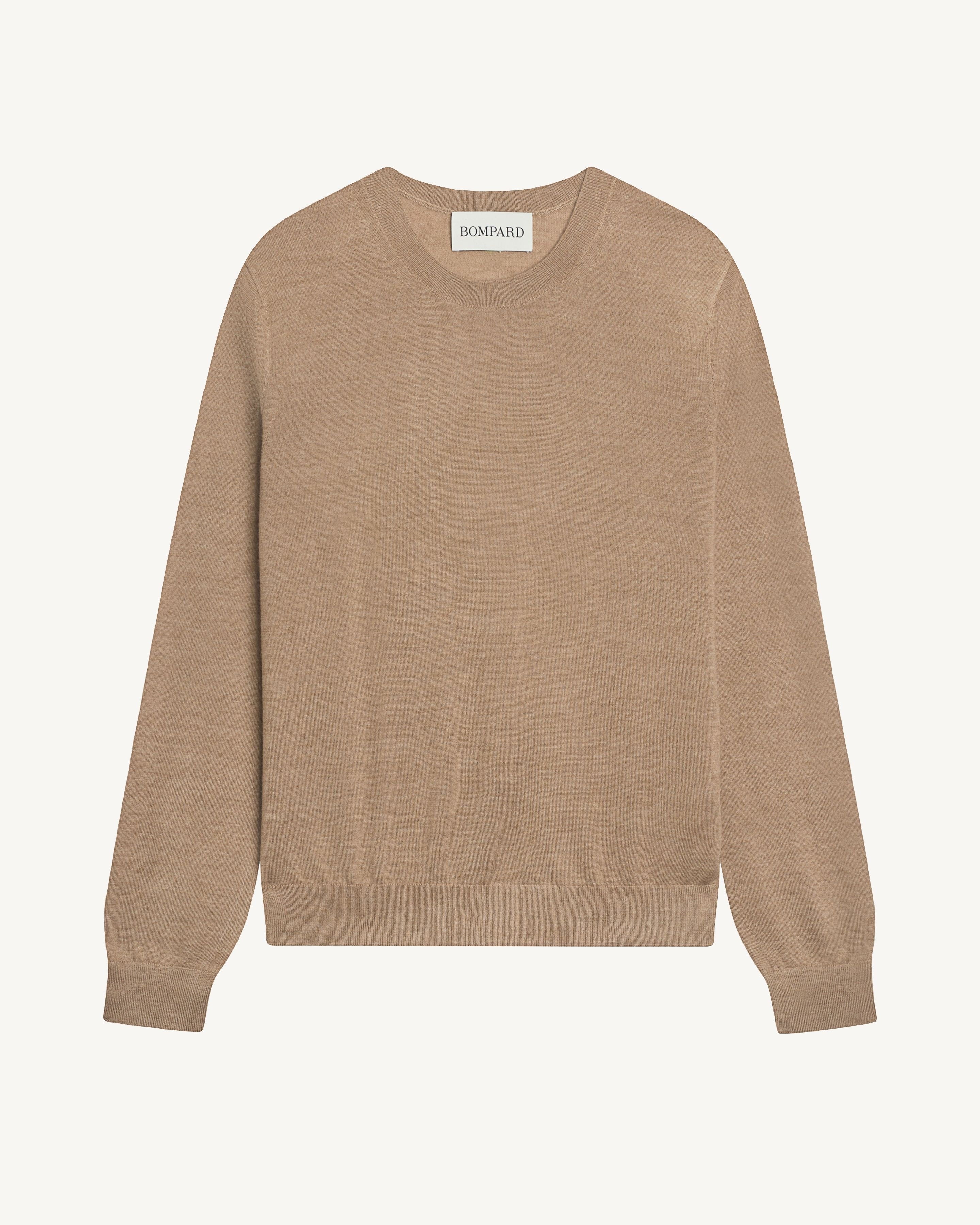 Pull col rond ultrafin-KRAFT-100% cachemire
