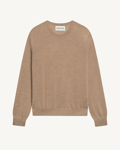 Pull col rond ultrafin-KRAFT-100% cachemire