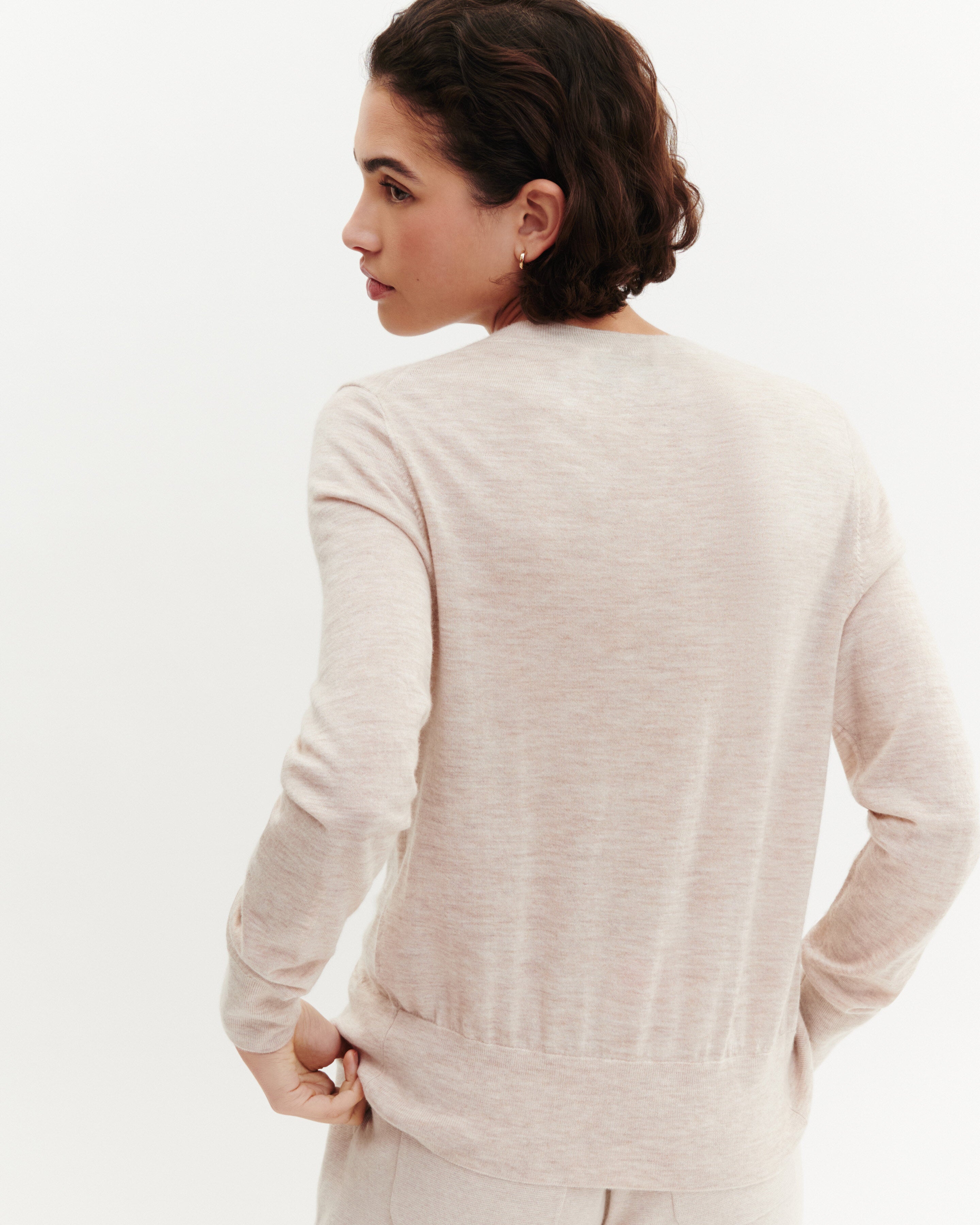 Cardigan ultrafin-TOURTERELLE-100% cachemire