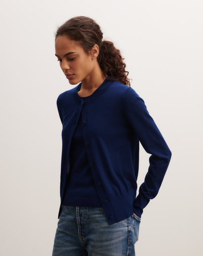 Cardigan ultrafin-AMIRAL-100% cachemire