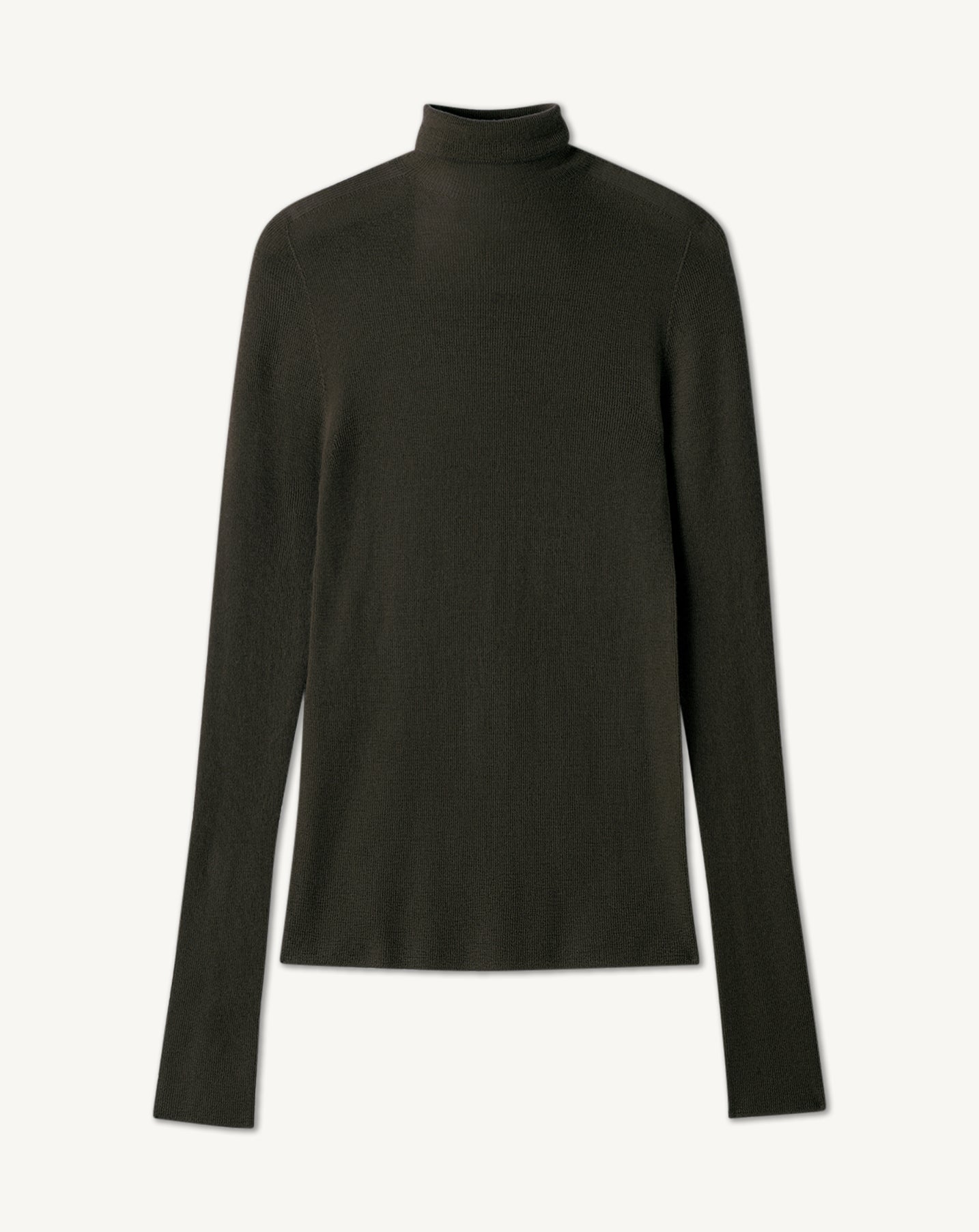 Col roulé ultrafin sans couture-NOIR-100% cachemire