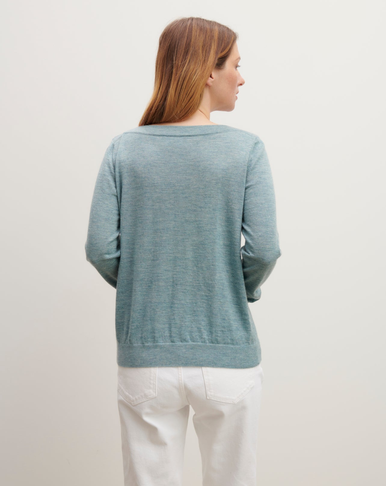 Col bateau ultrafin-MARLOW-100% cachemire