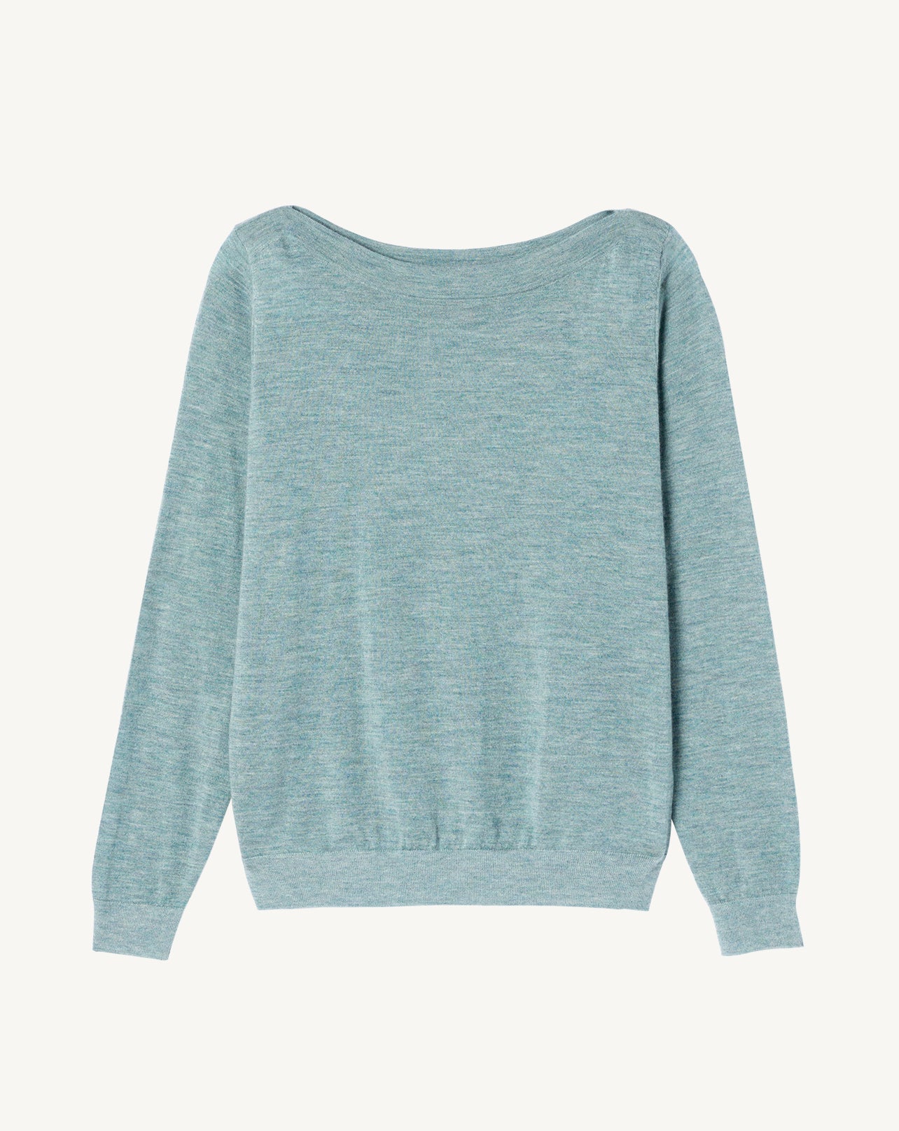 Col bateau ultrafin-MARLOW-100% cachemire