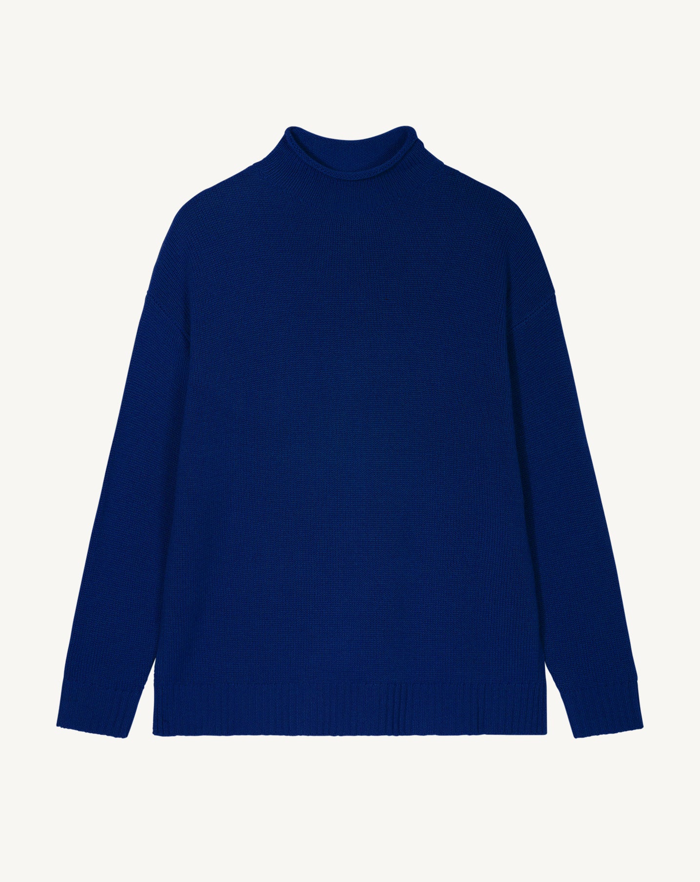 Pull col montant ample-SAILOR-100% CACHEMIRE