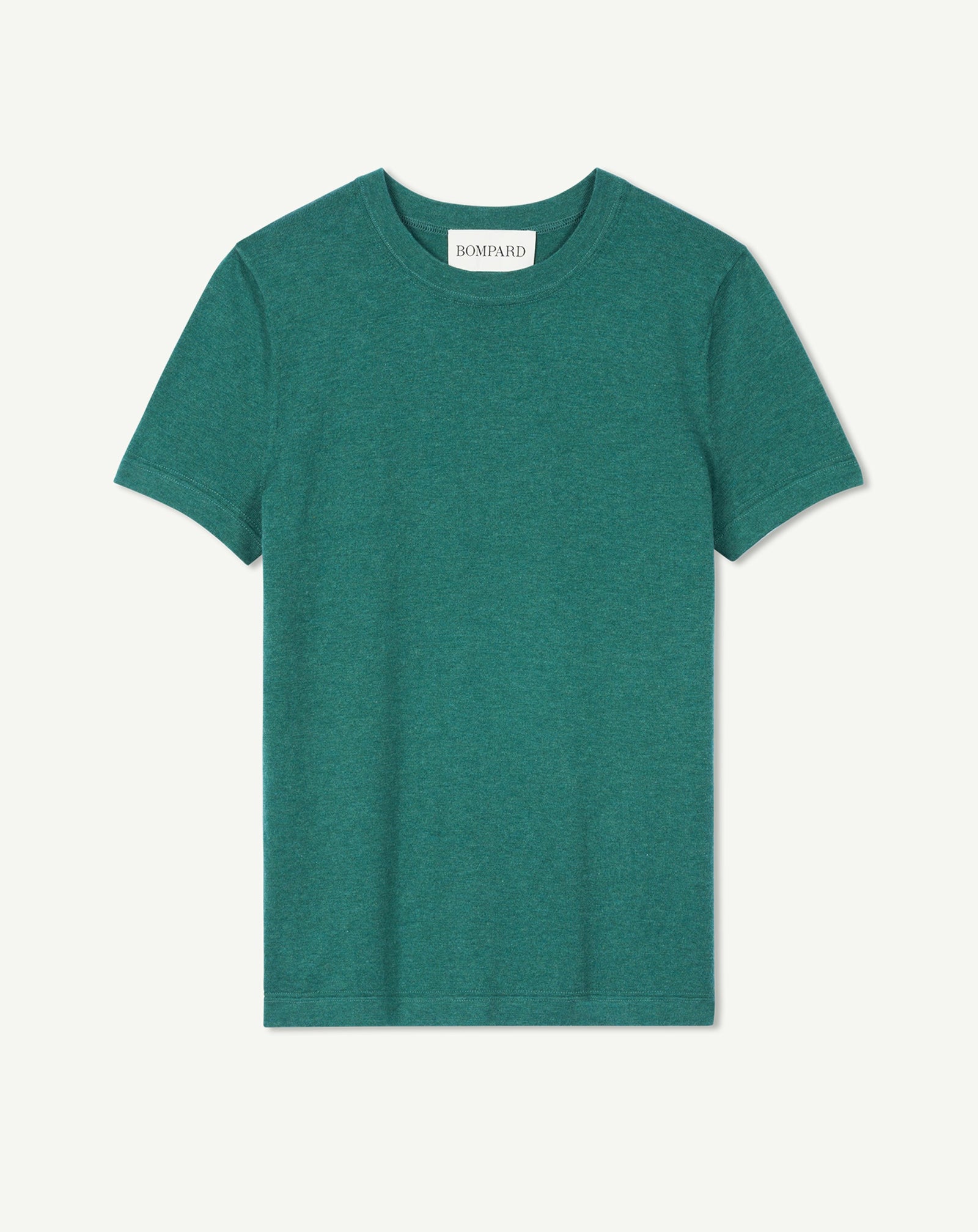 T-shirt ultrafin-CEDRE-85% pima coton 15% cachemire