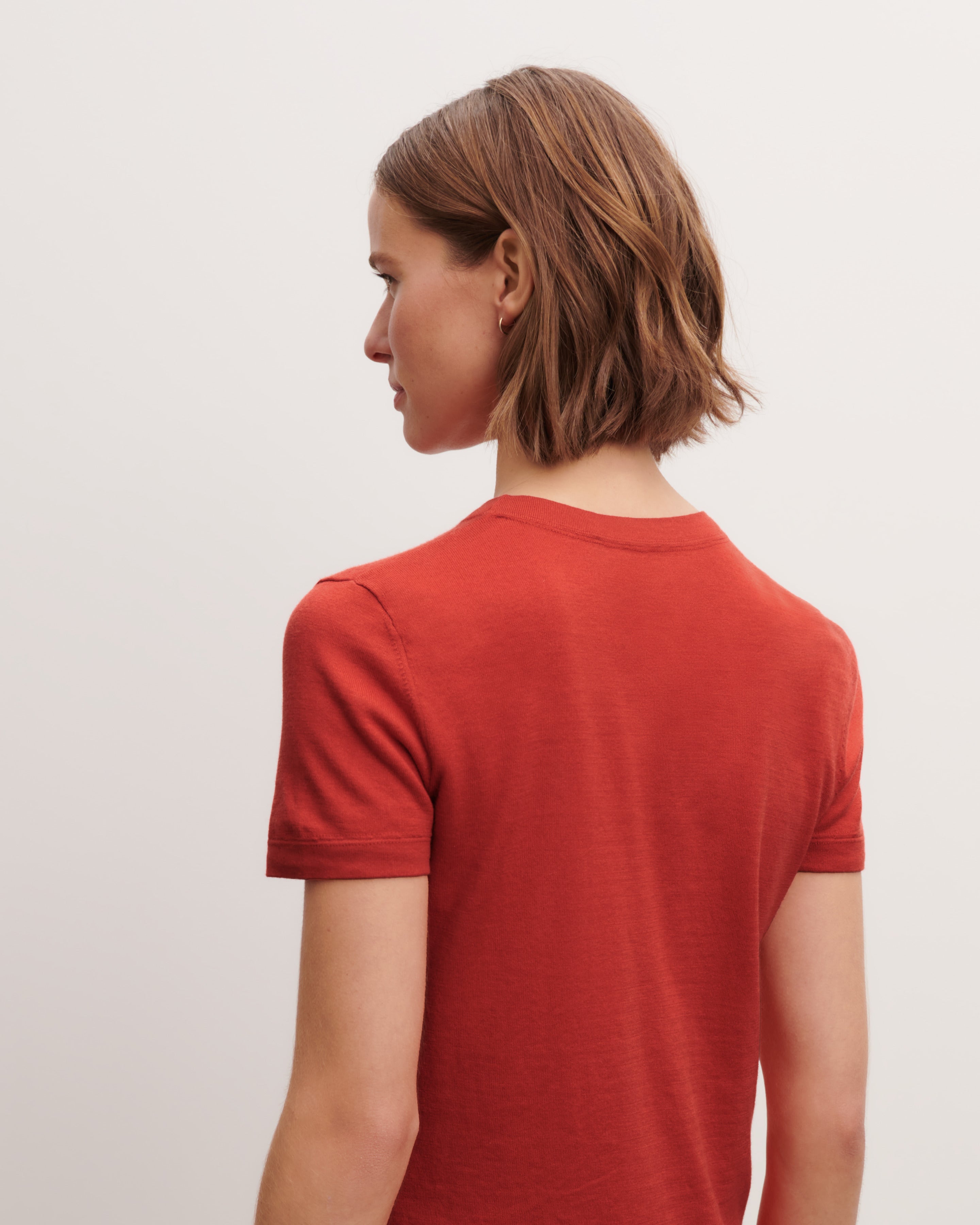 T-shirt ultrafin-SANTA FE-85% pima coton 15% cachemire