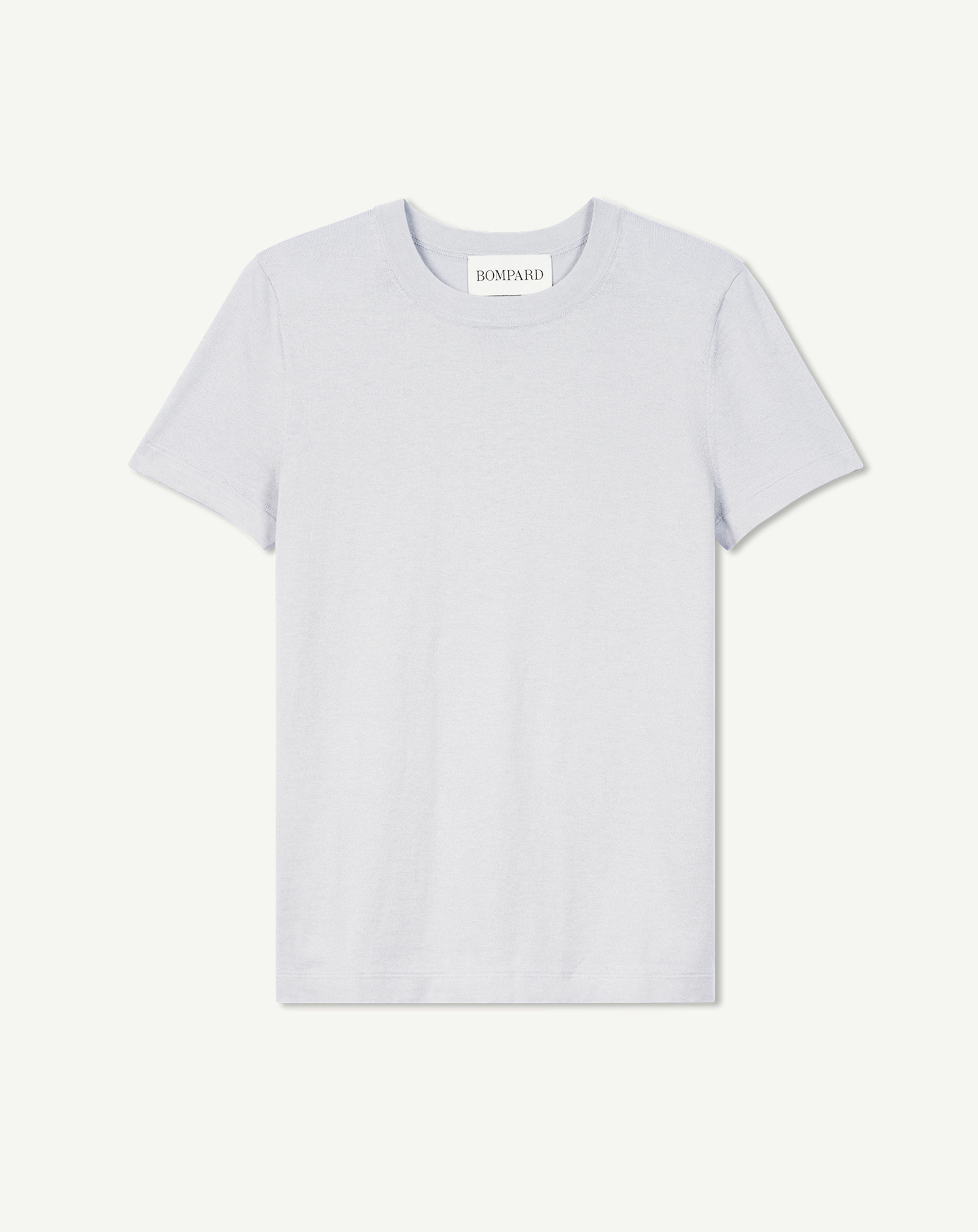 T-shirt ultrafin-CIEL PARIS-85% pima coton 15% cachemire