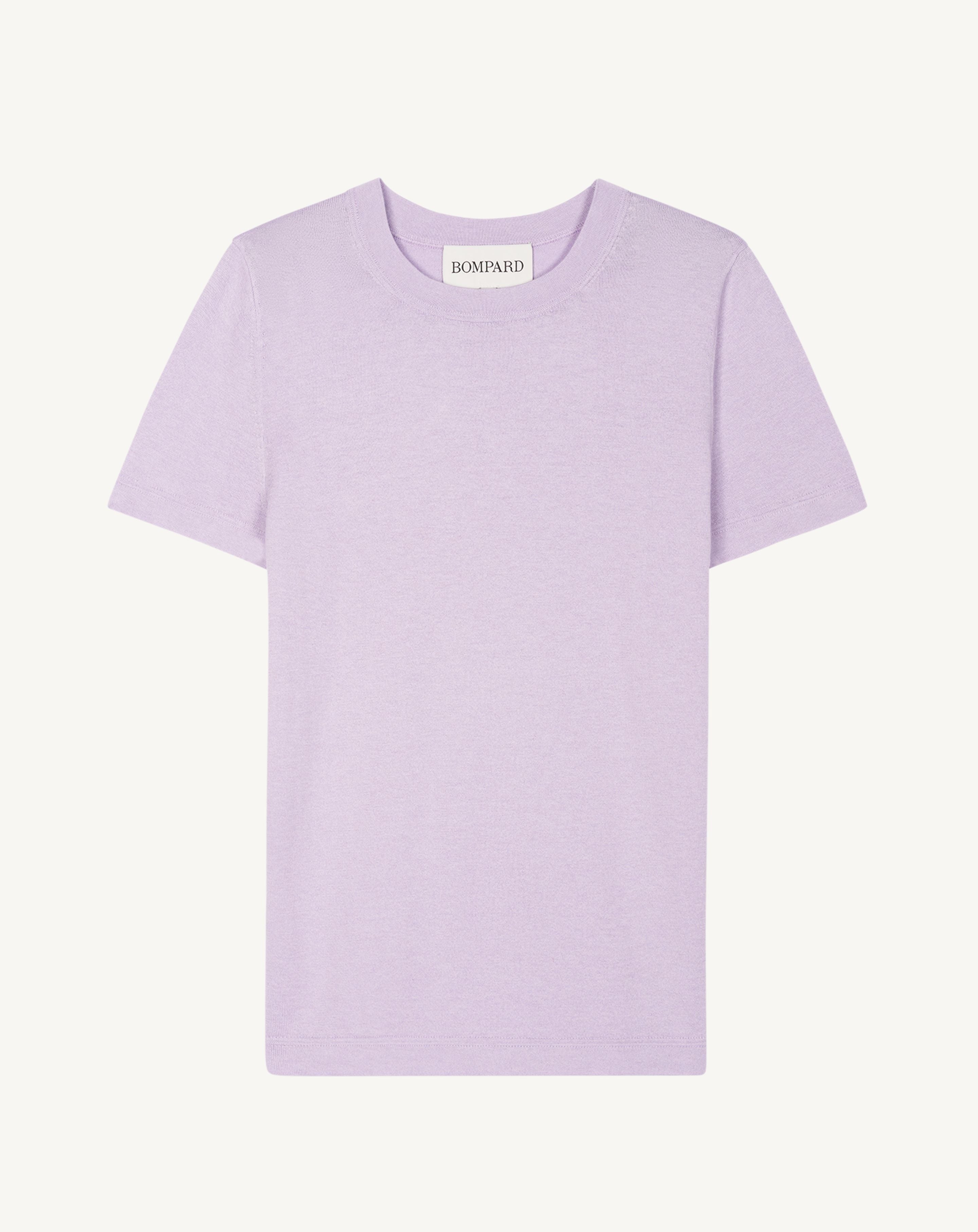 T-shirt ultrafin-JACINTHE-85% pima coton 15% cachemire