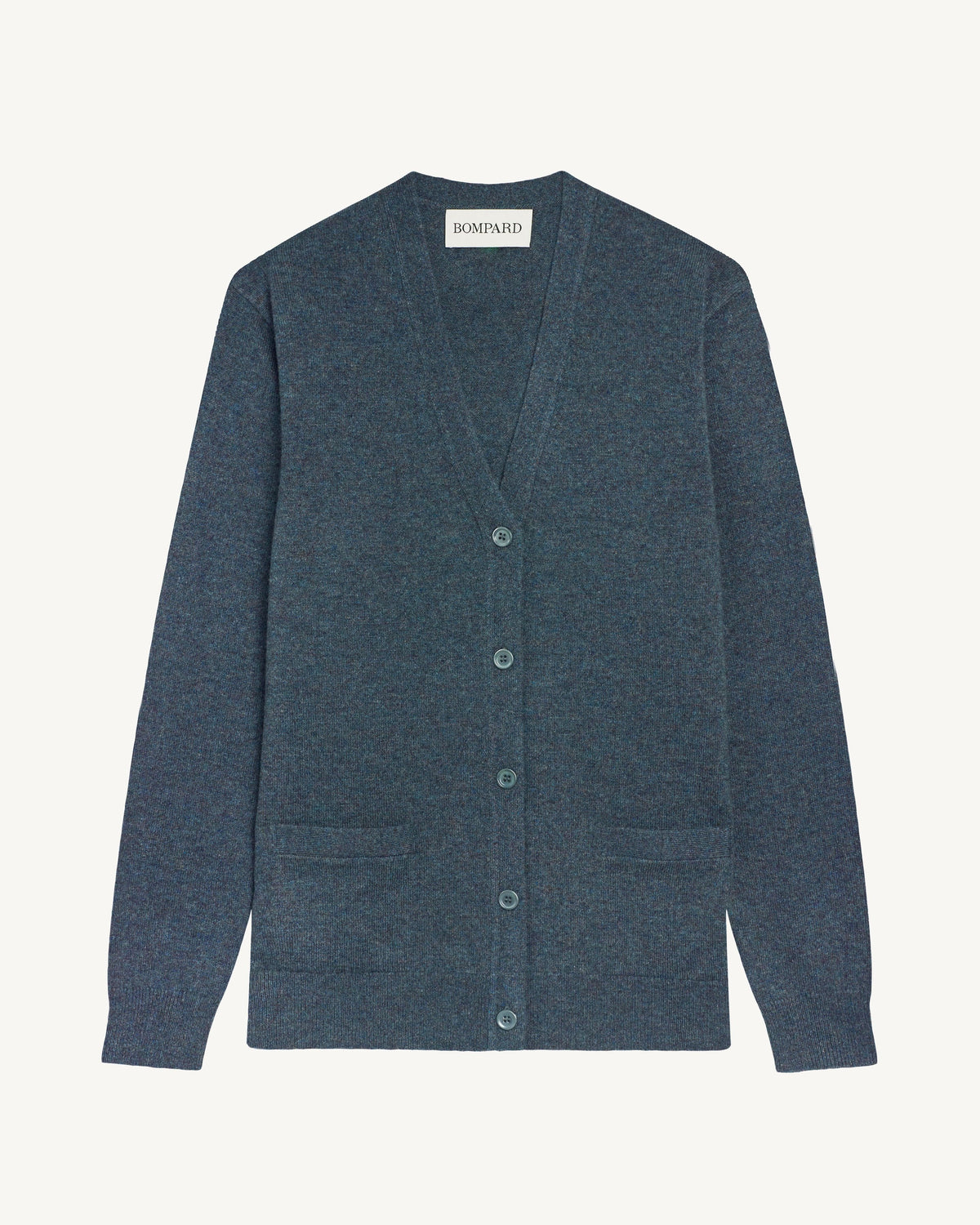 Gilet Origines-BLEU GRANIT-100% cachemire