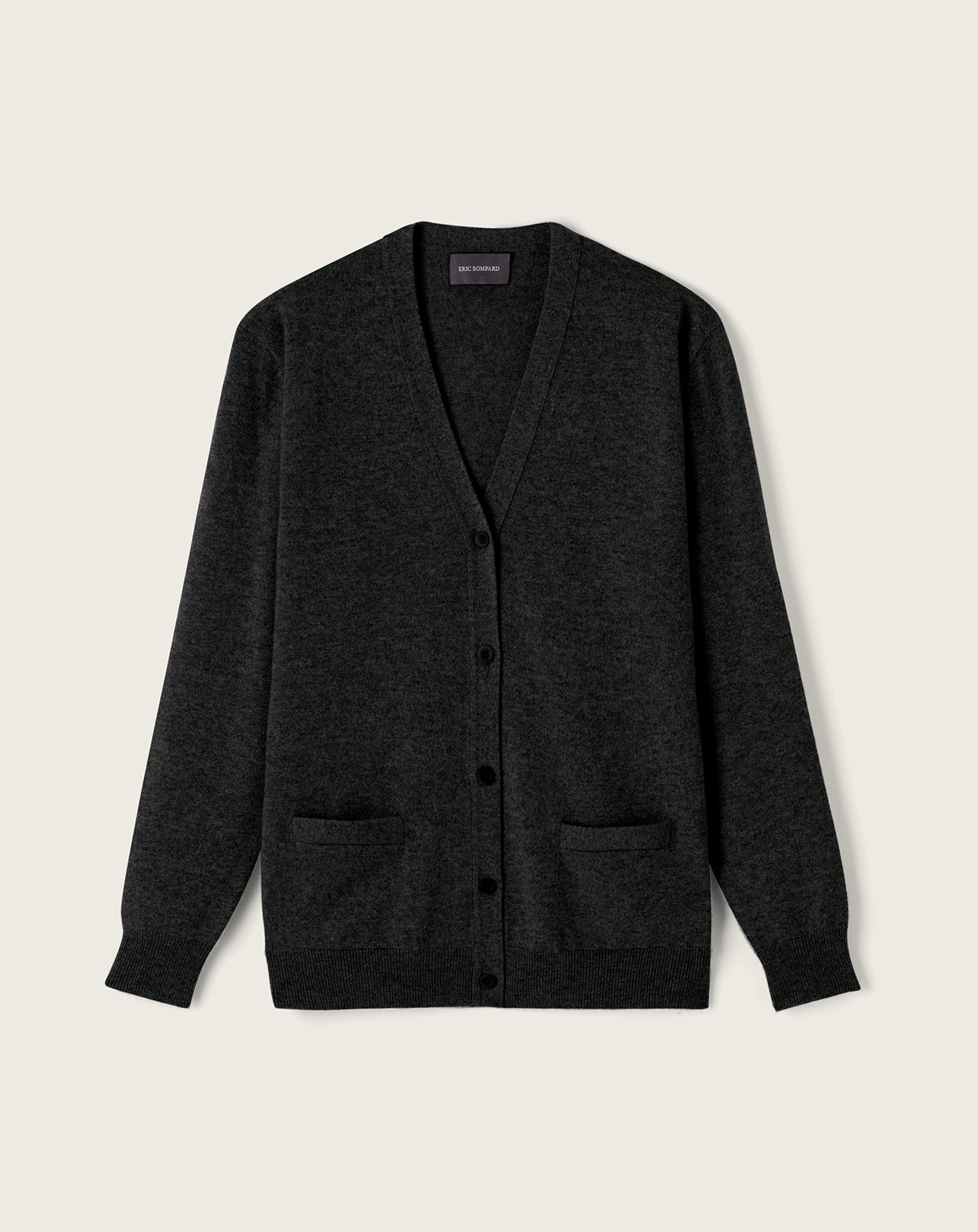 Gilet classique-KHOL-100% cachemire