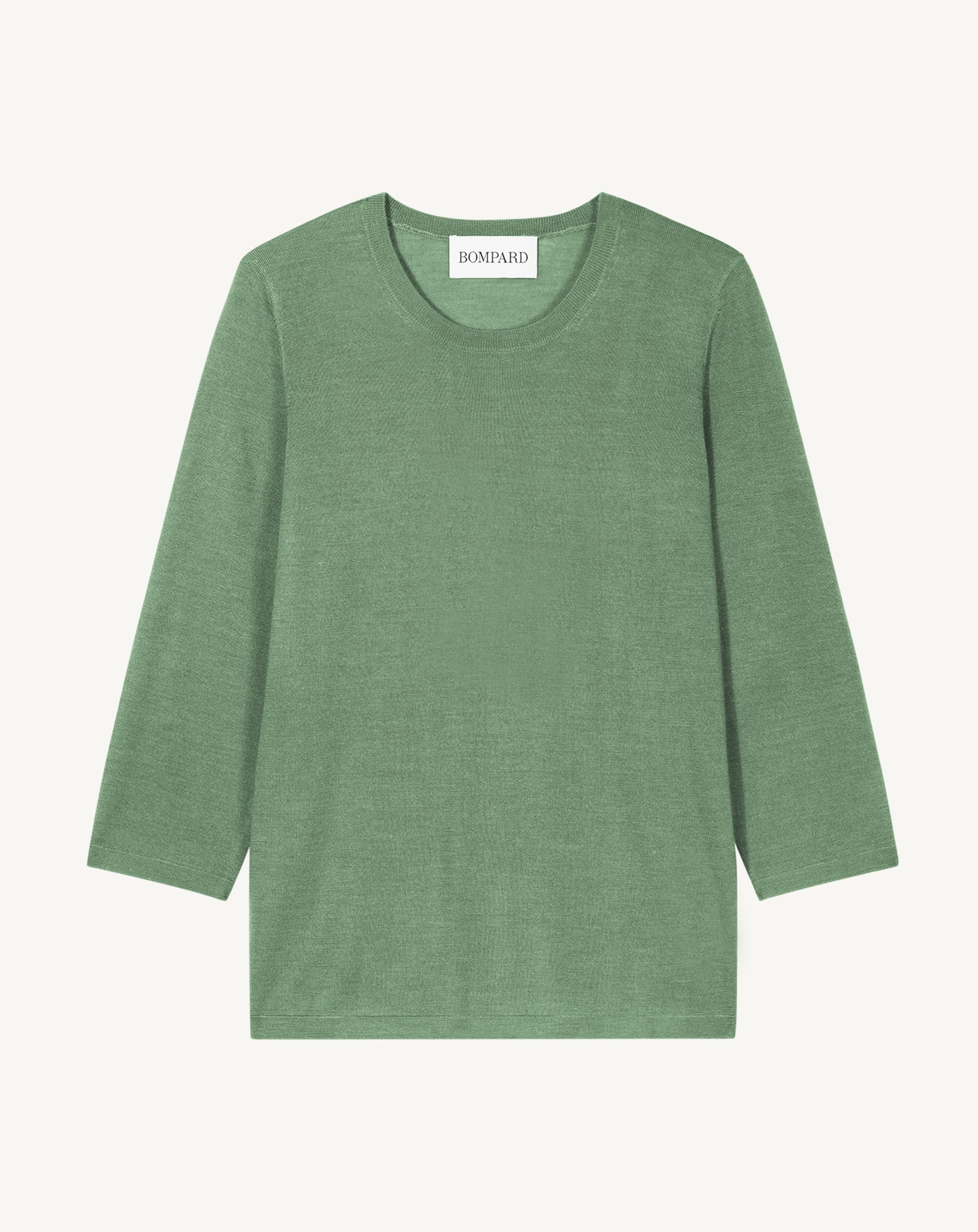Pull col rond -JADE-70% cachemire 30% soie