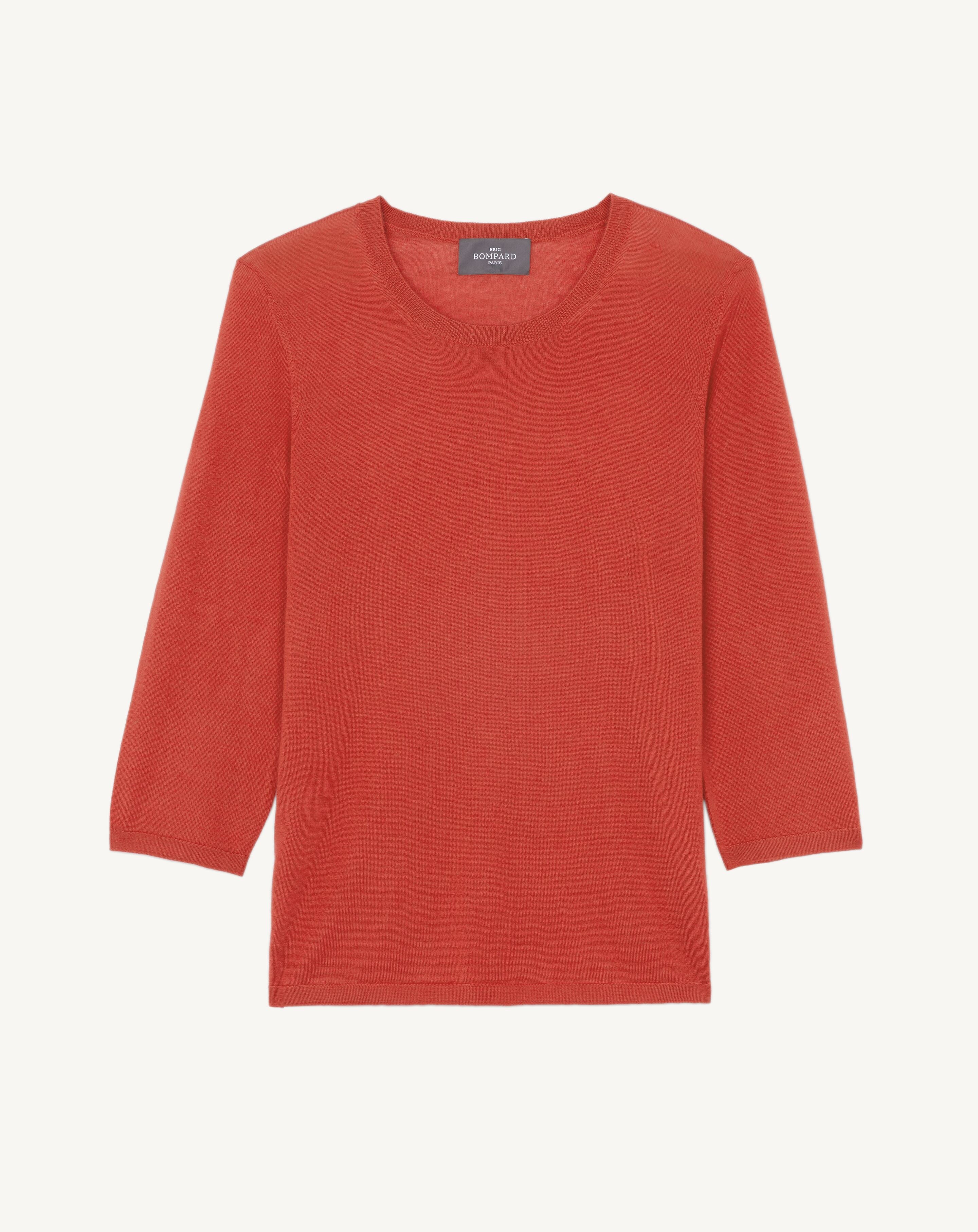 Pull col rond -SANTA FE-70% cachemire 30% soie