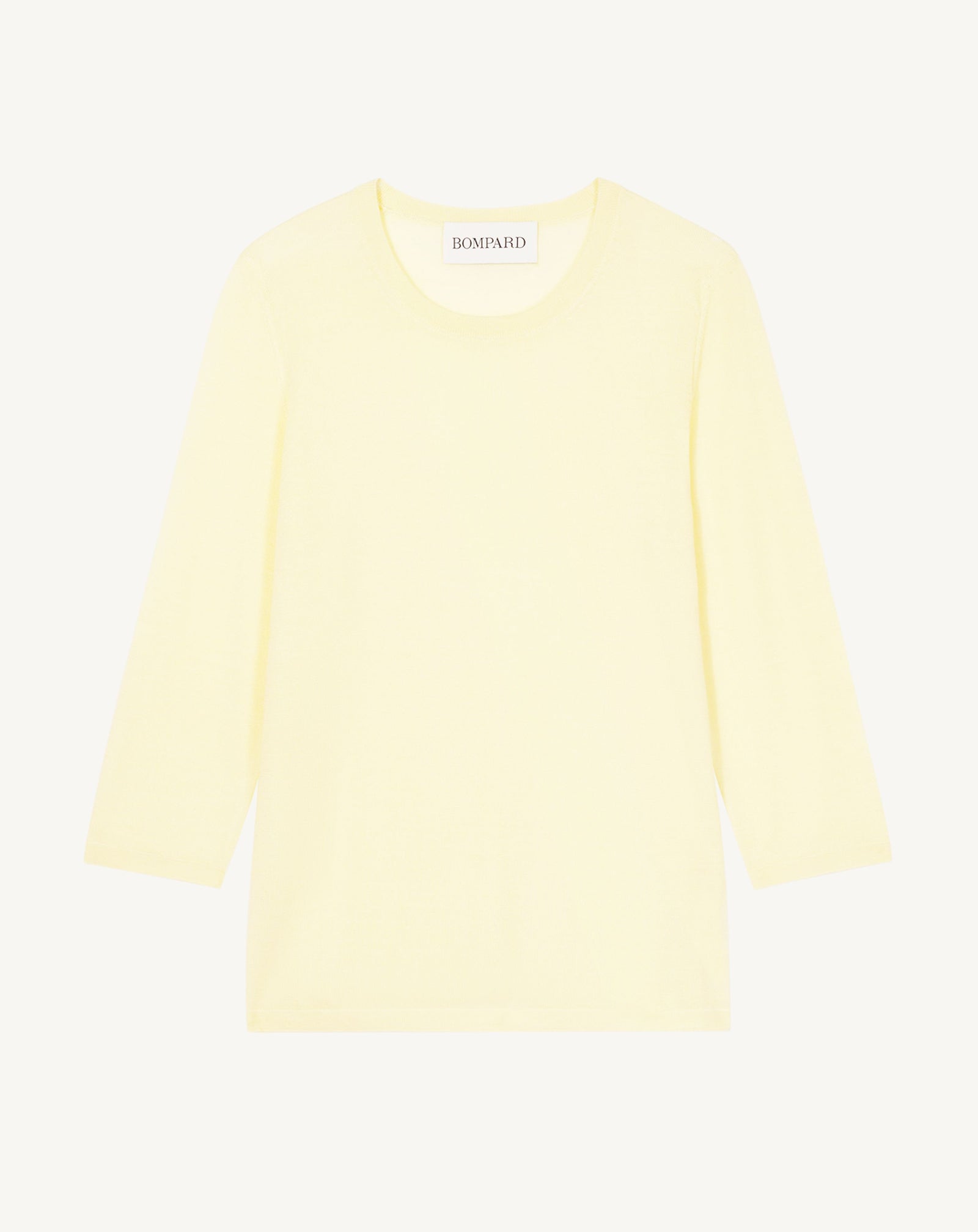 Pull col rond -ZESTE-70% cachemire 30% soie