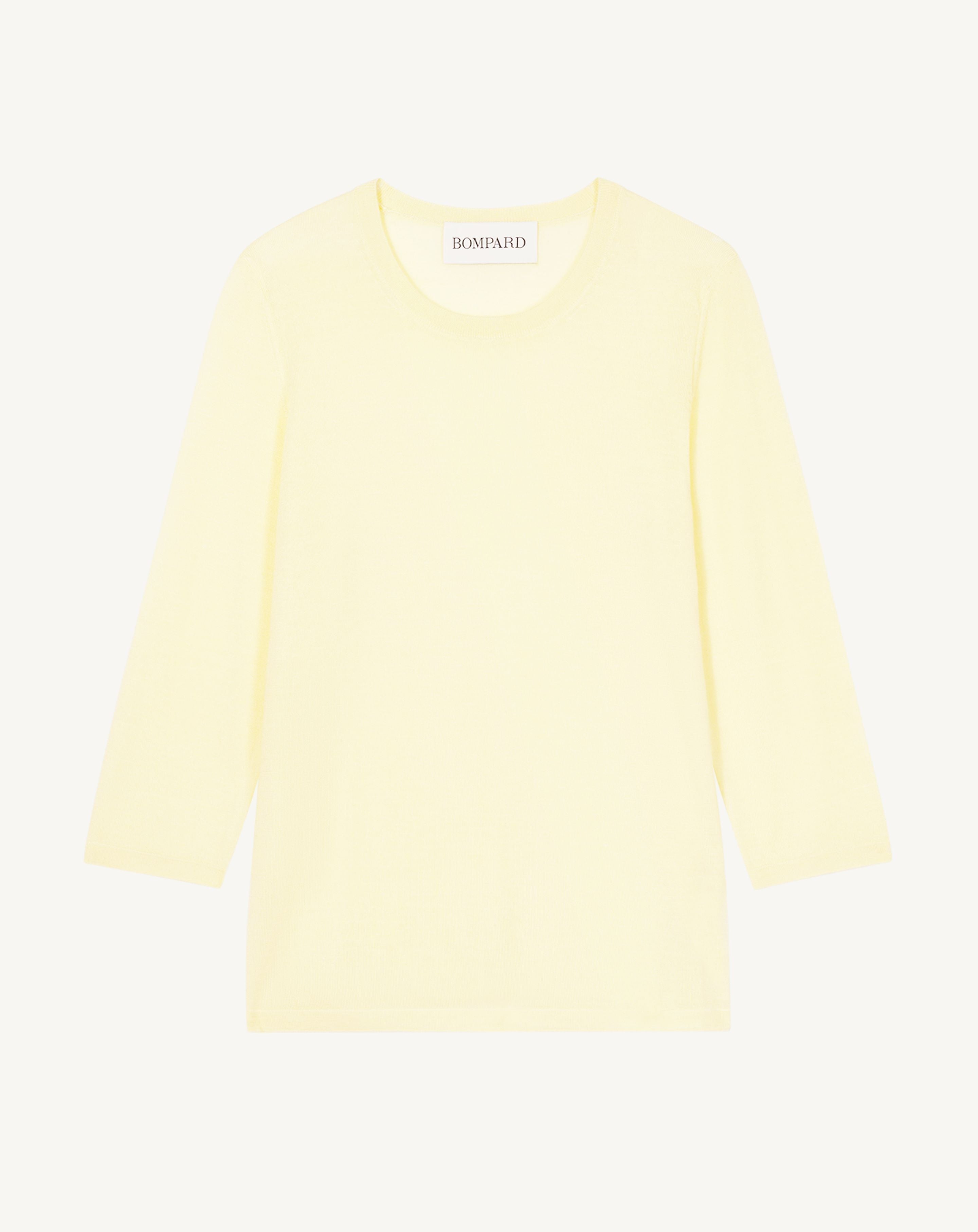 Pull col rond -ZESTE-70% cachemire 30% soie