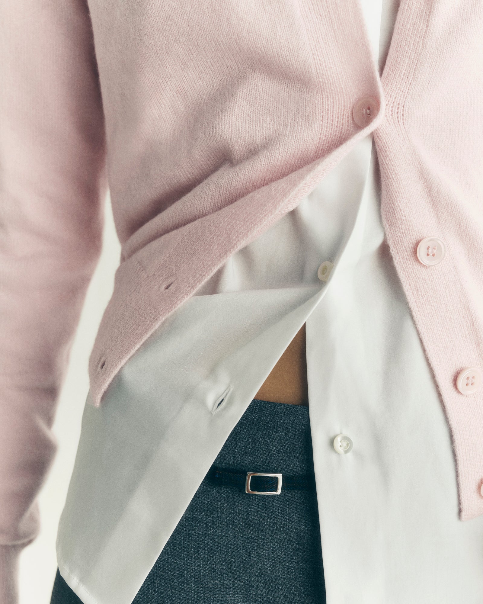 Gilet manches raglan-CERISIER-100% cachemire