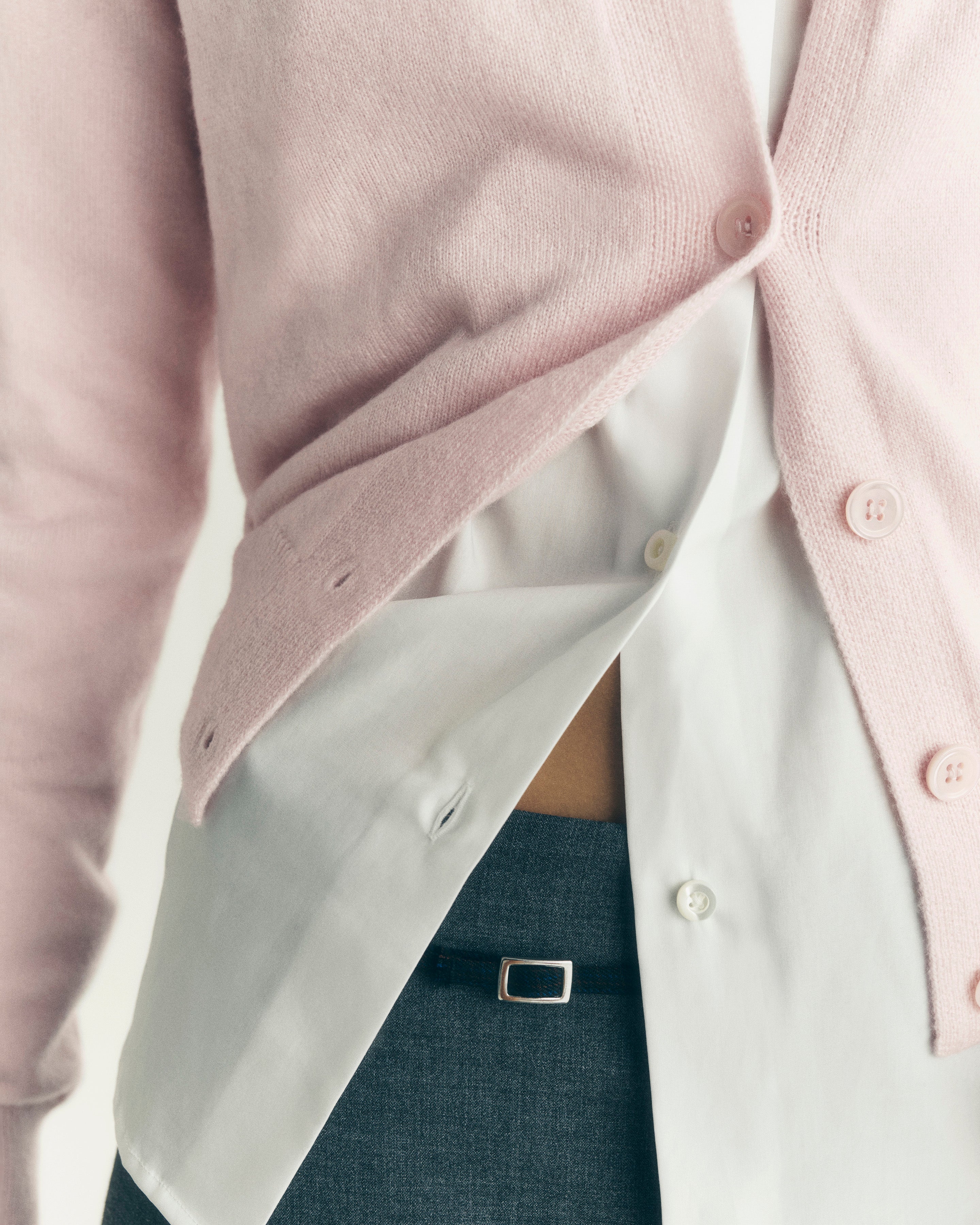 Gilet manches raglan-CERISIER-100% cachemire