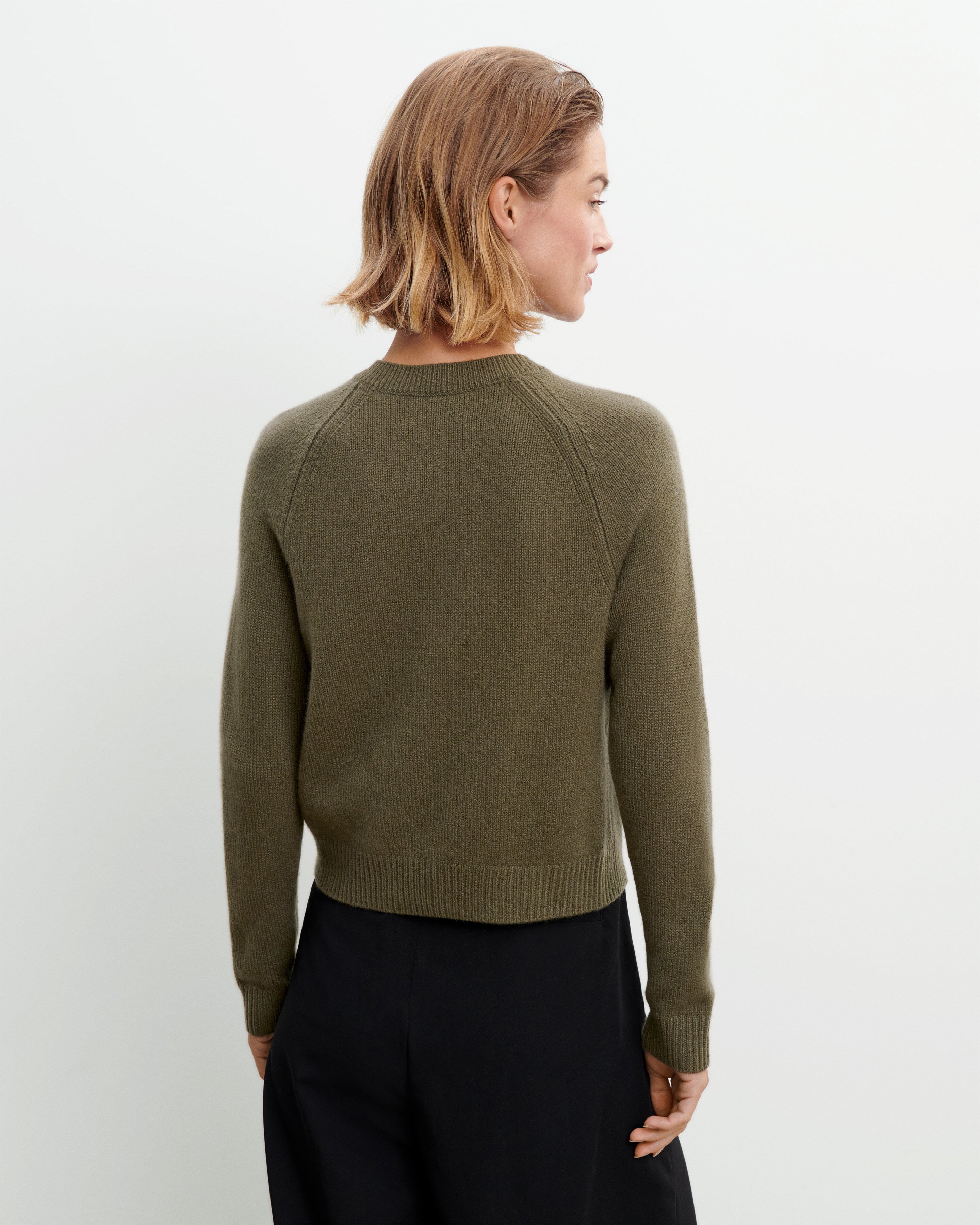Cardigan manches raglan-BRONZE-100% cachemire
